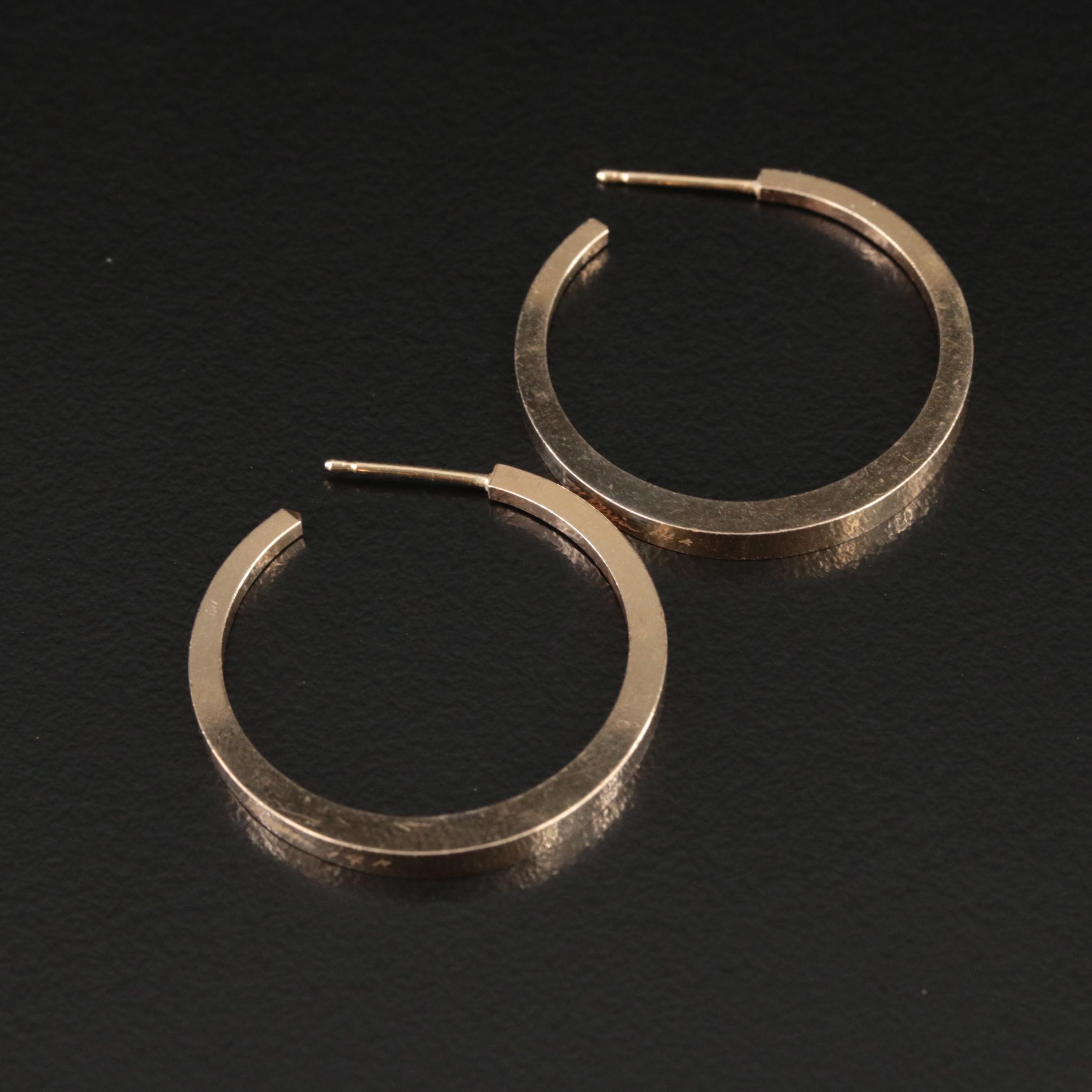 Richard Messina 14K Hoop Earrings