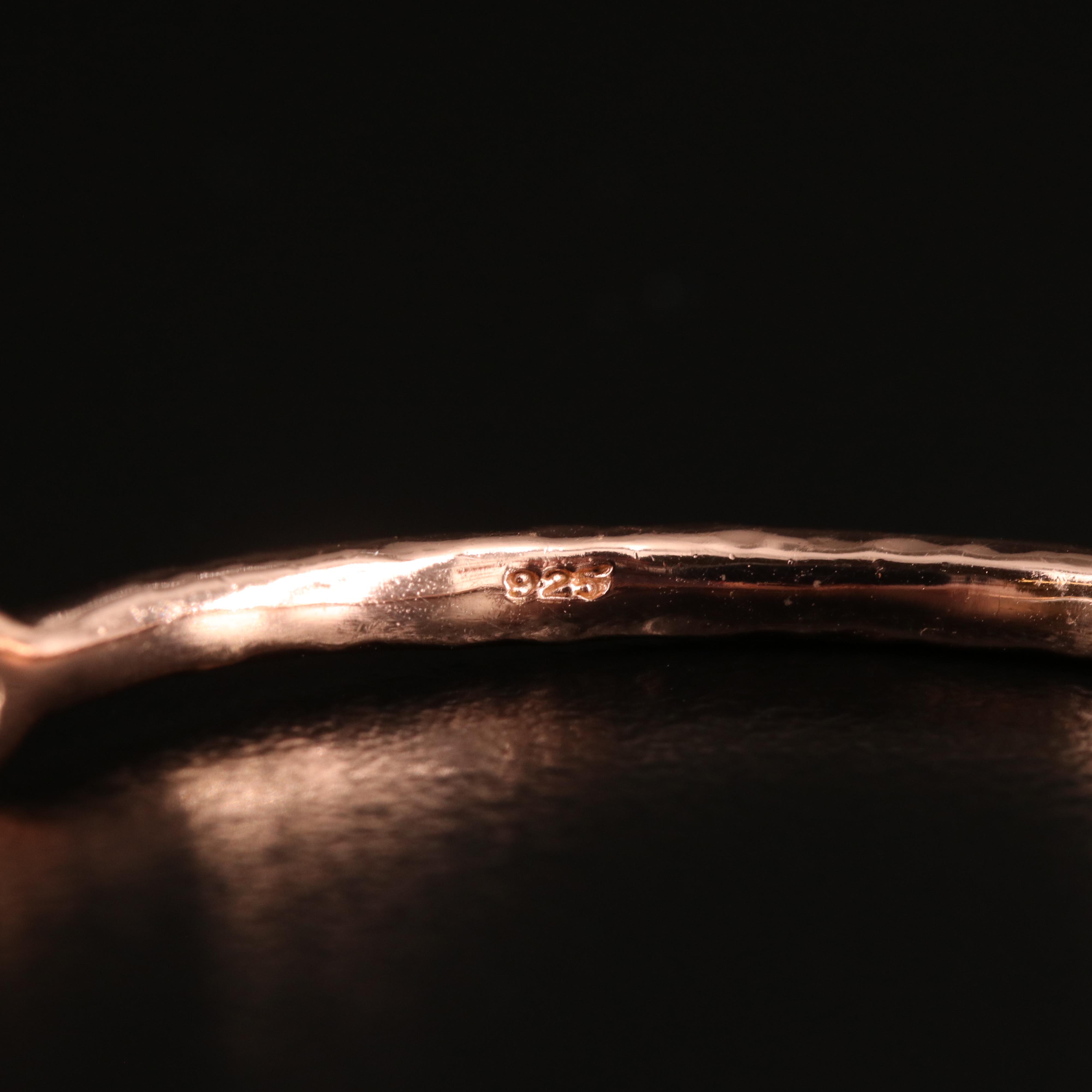 Ippolita "Rose" Sterling Diamond Hammered Hoop Earrings