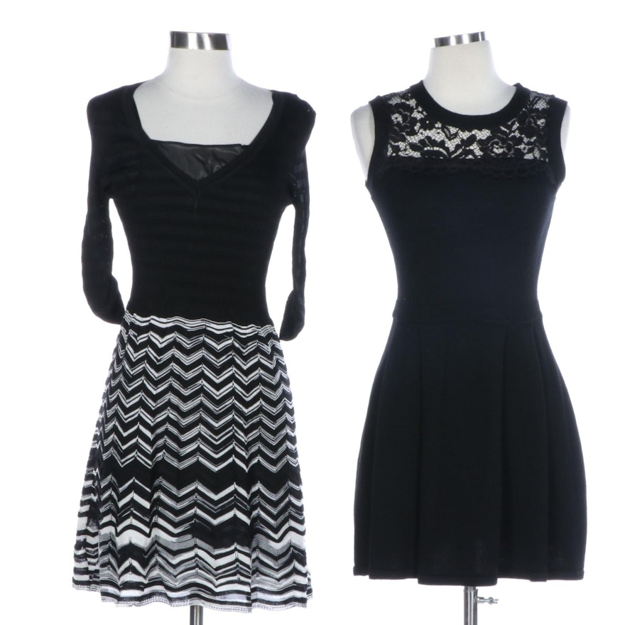 Missoni and Shoshanna Knit and Lace Dresses