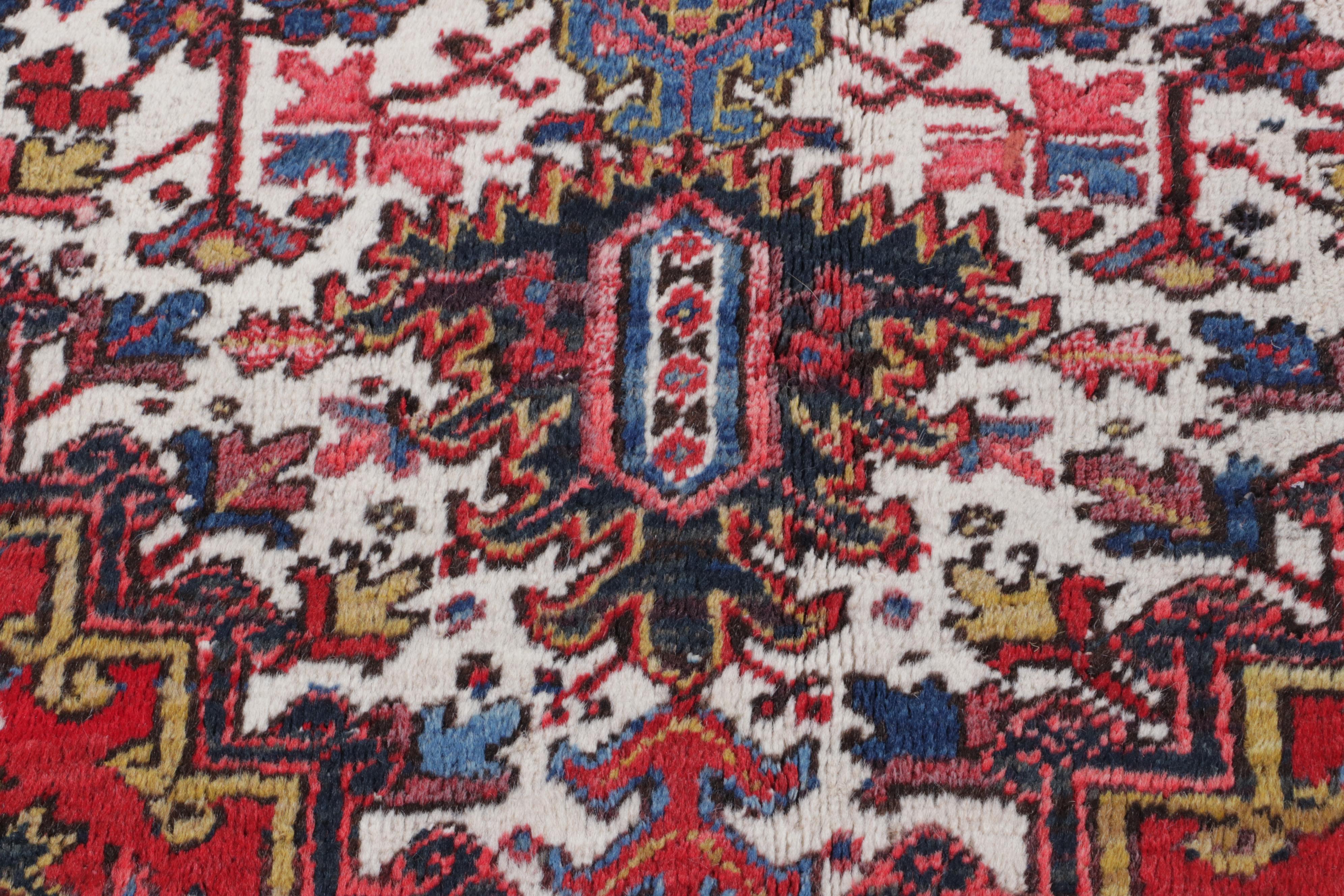 6'10 x 9'6 Hand-Knotted Persian Heriz Area Rug