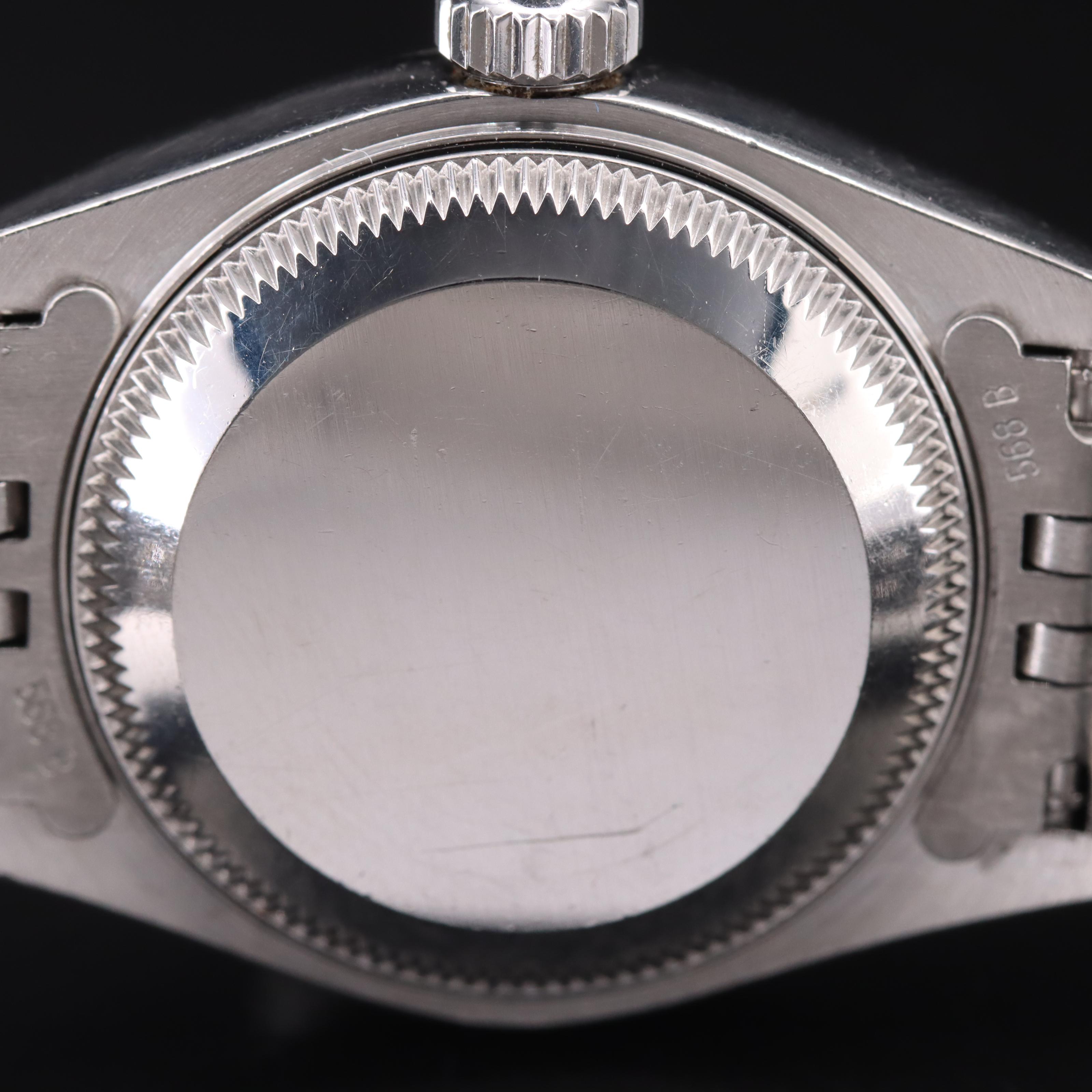 2000 Rolex Oyster Perpetual Datejust Diamond Dial Watch