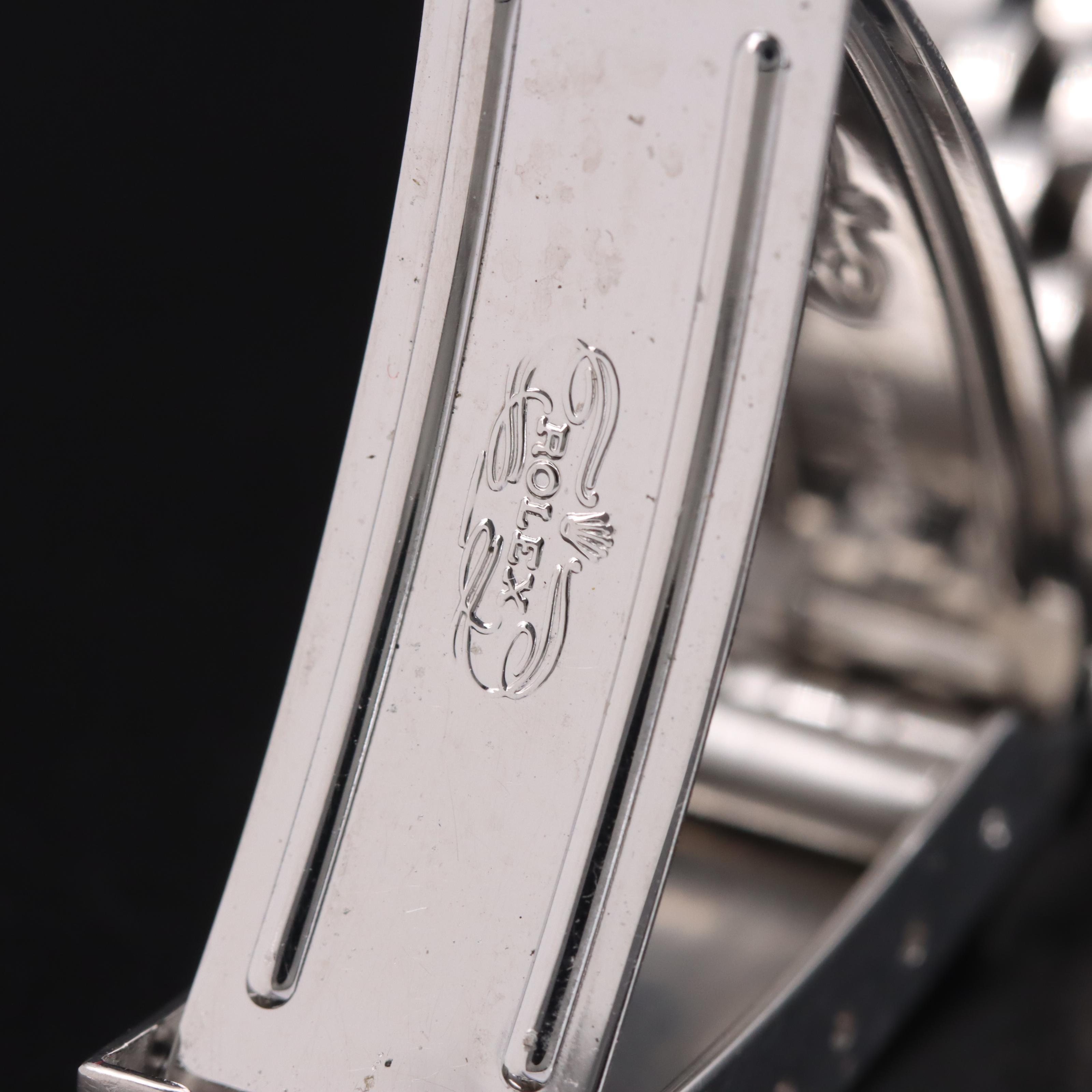 2000 Rolex Oyster Perpetual Datejust Diamond Dial Watch