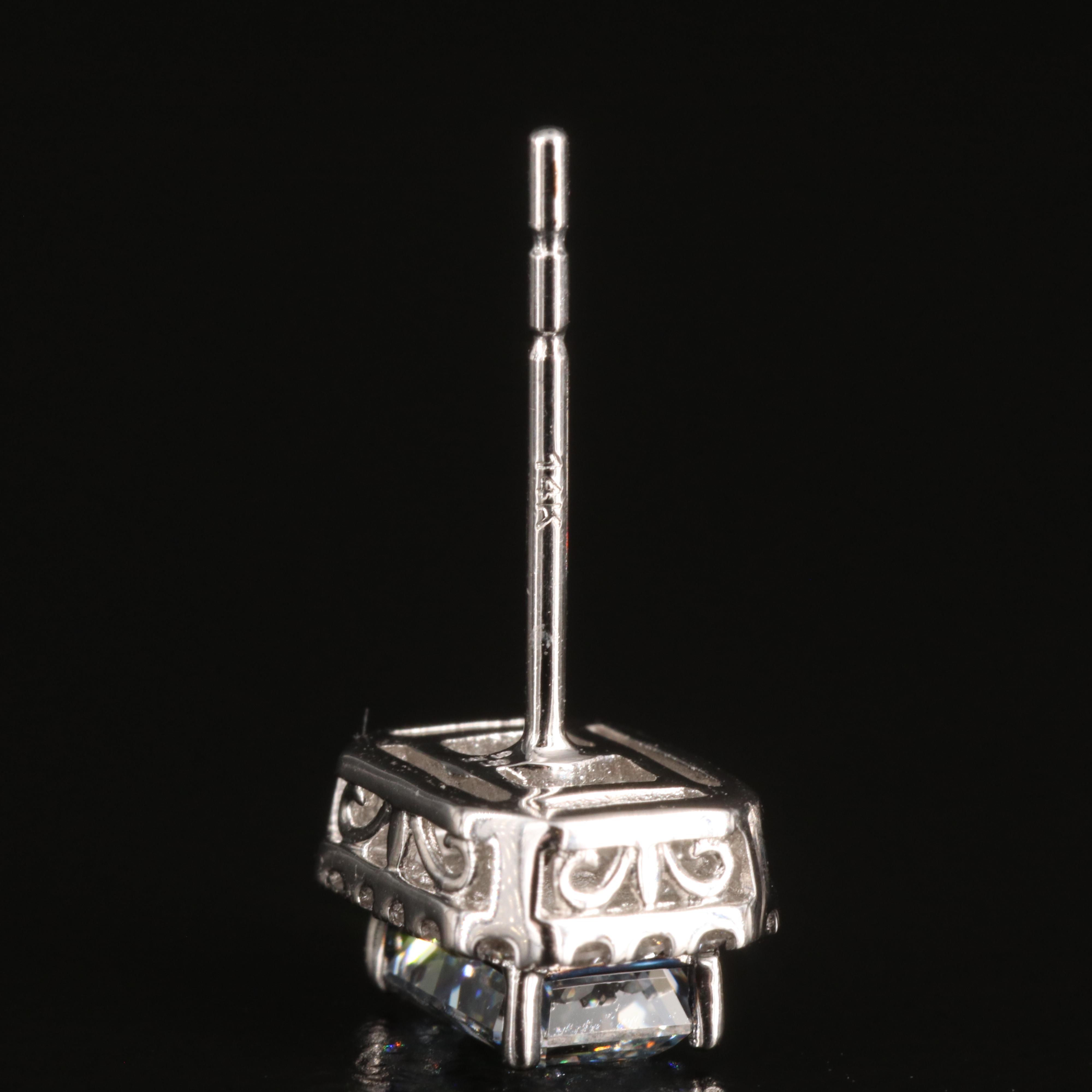 14K 1.18 CTW Lab Grown Diamond Stud Earrings