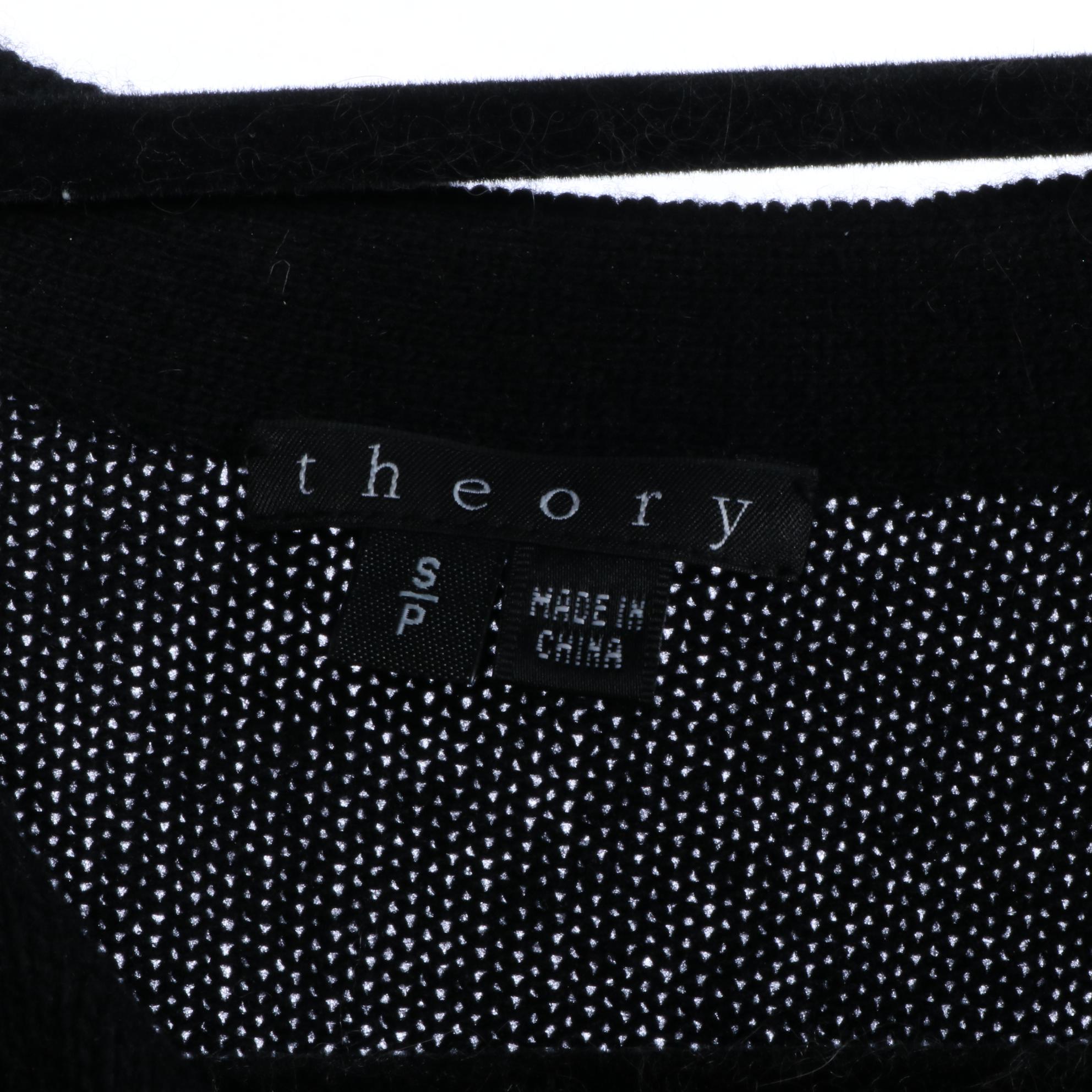 Theory and Poleci Rabbit Fur Knitwear Tops