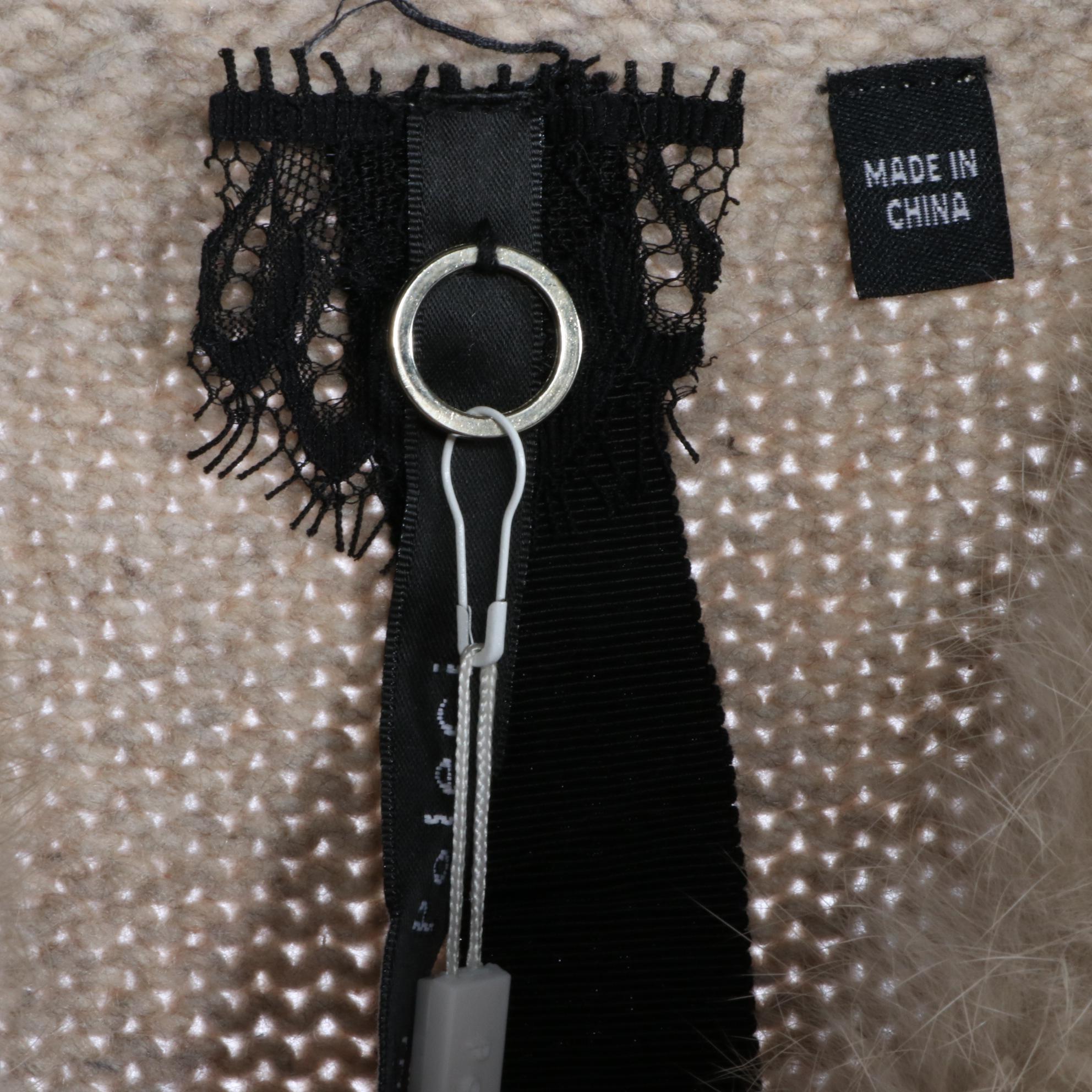 Theory and Poleci Rabbit Fur Knitwear Tops