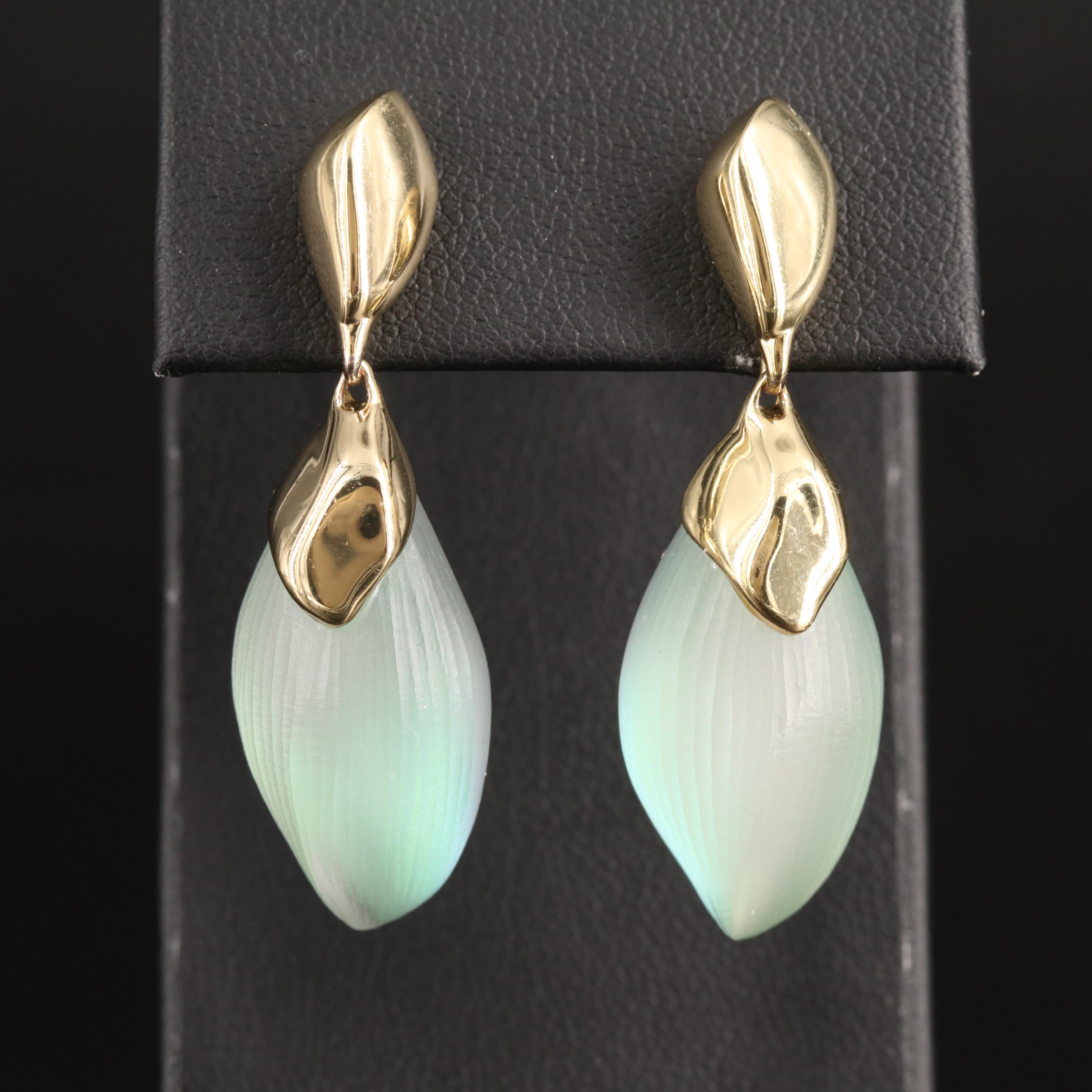 Alexis Bittar Glass Doublet Earrings