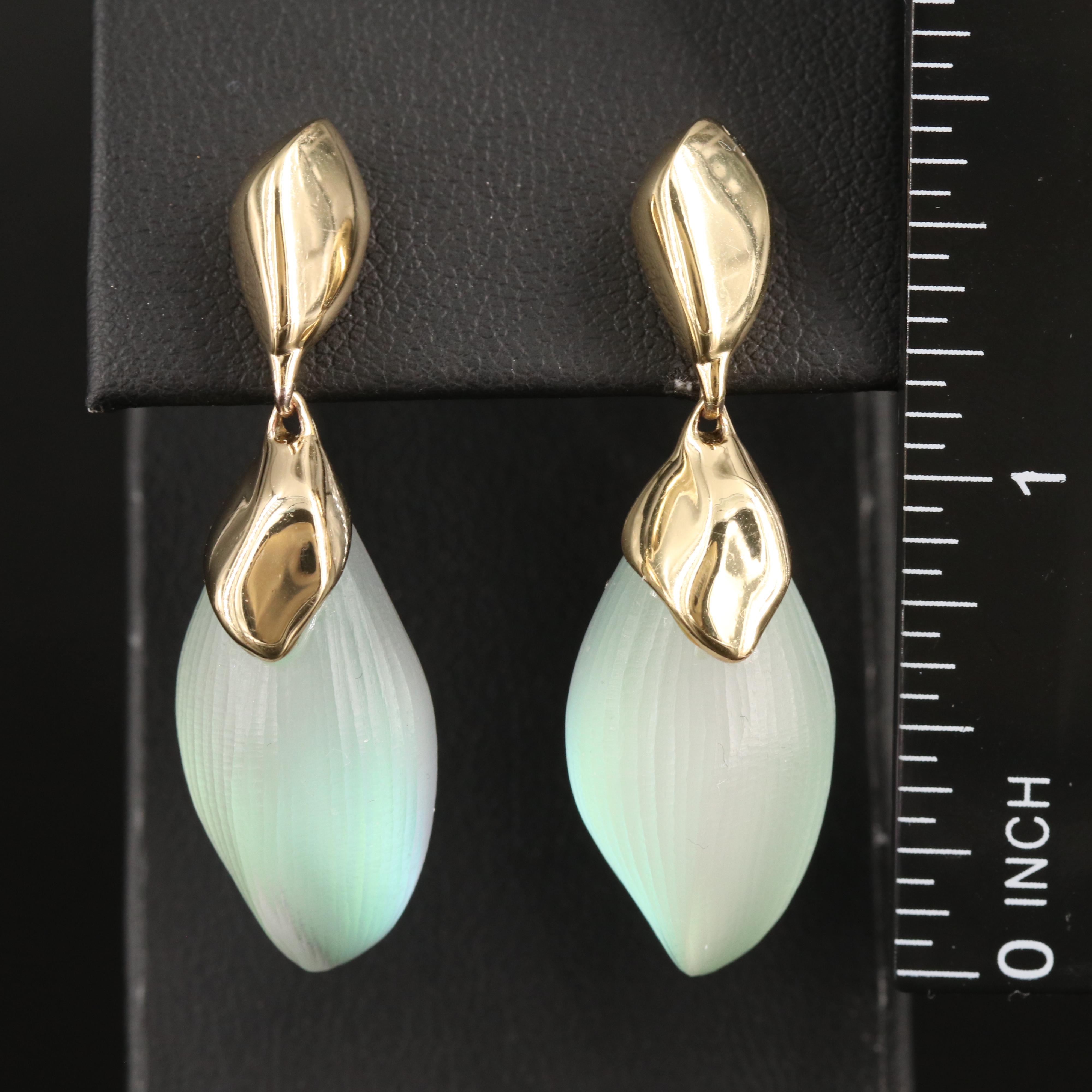 Alexis Bittar Glass Doublet Earrings