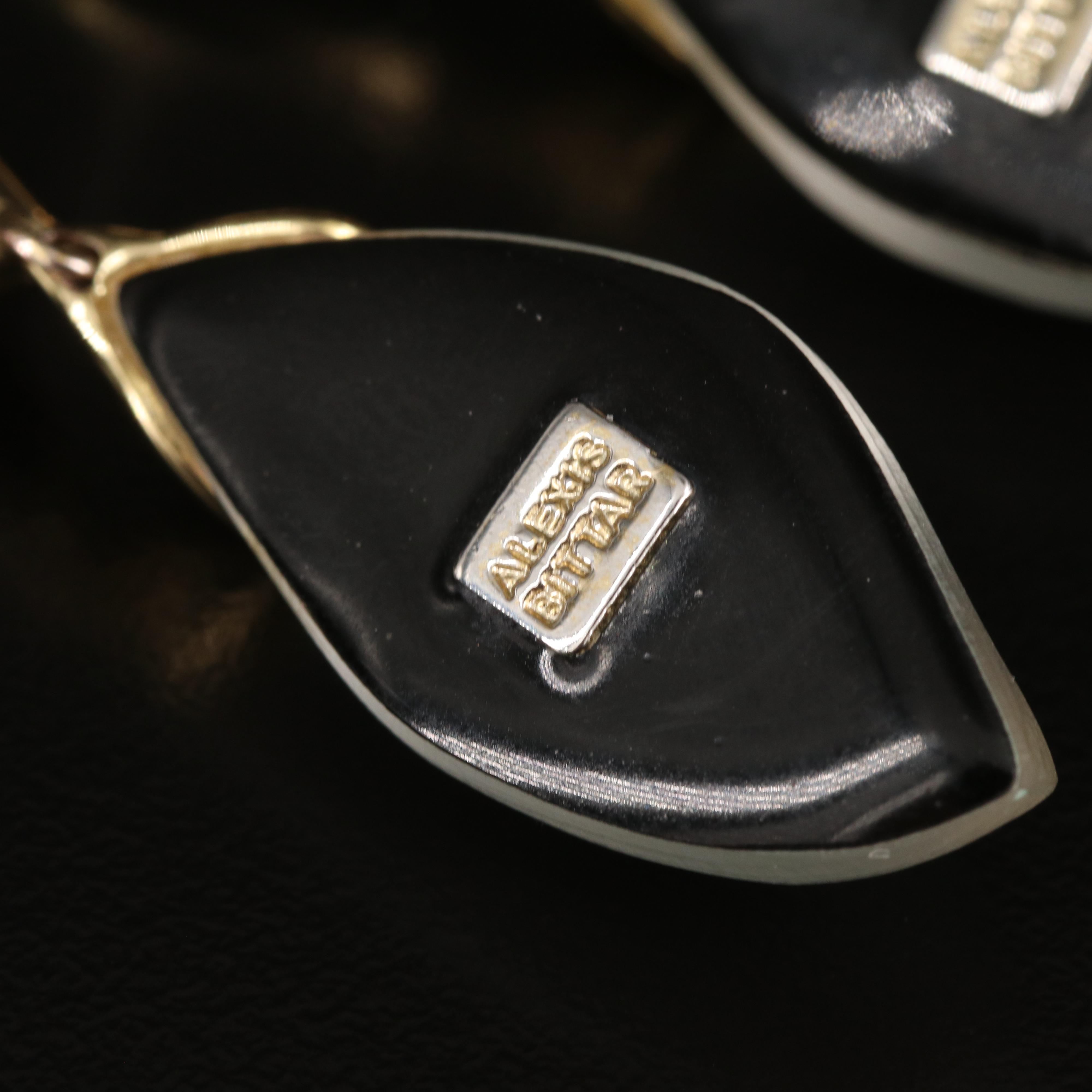 Alexis Bittar Glass Doublet Earrings