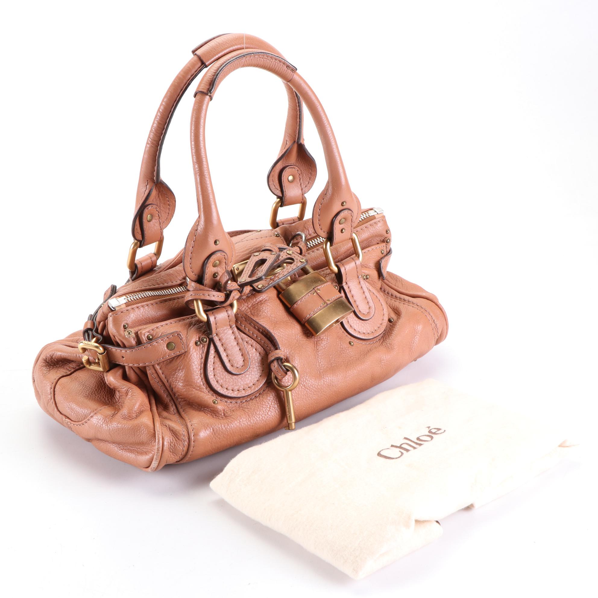 Chloé Medium Paddington Bag in Grain Leather
