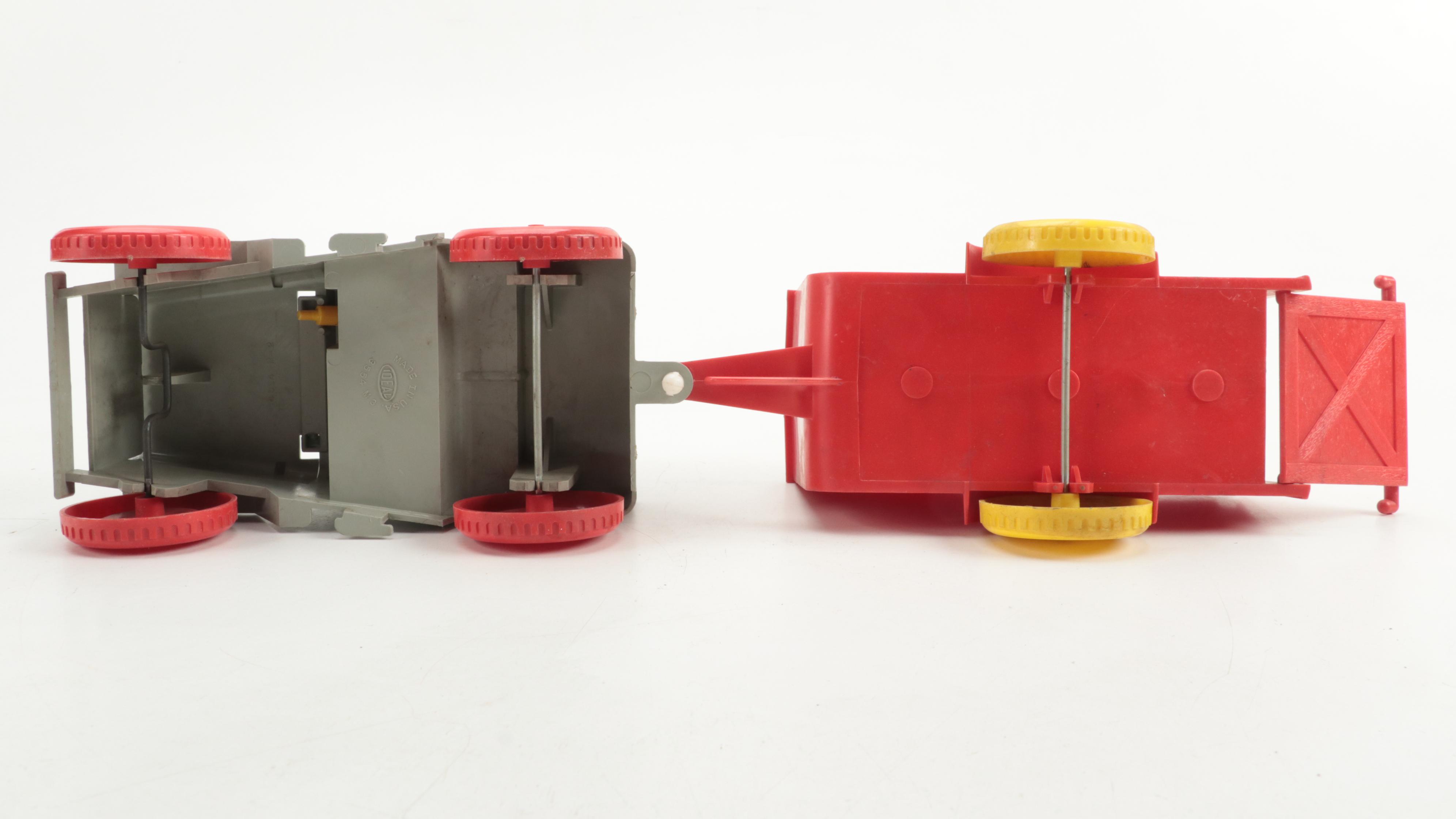 Hartland Roy Rogers and Trigger with Other Plastic Western Toys