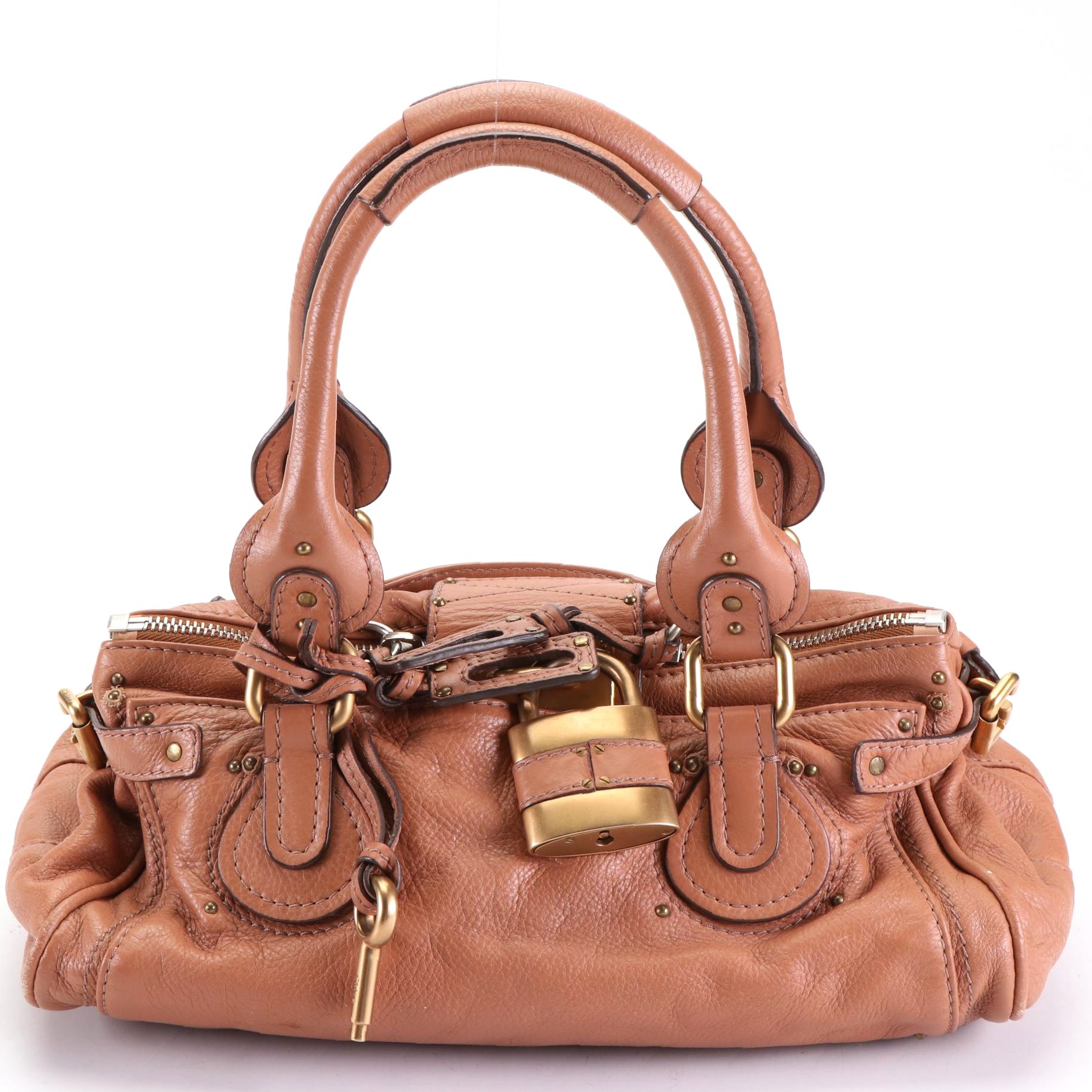Chloé Medium Paddington Bag in Grain Leather