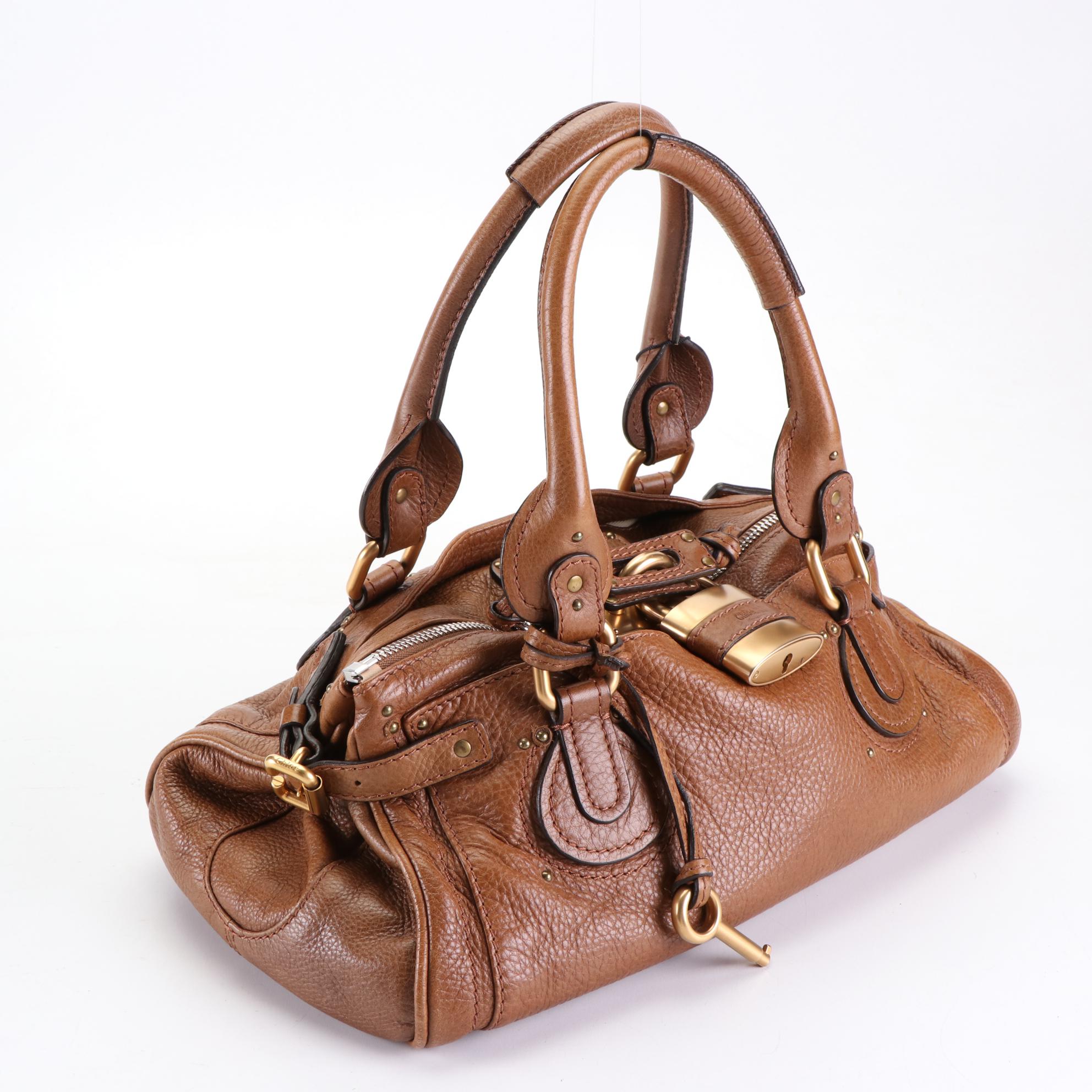 Chloé Medium Paddington Bag in Grain Leather