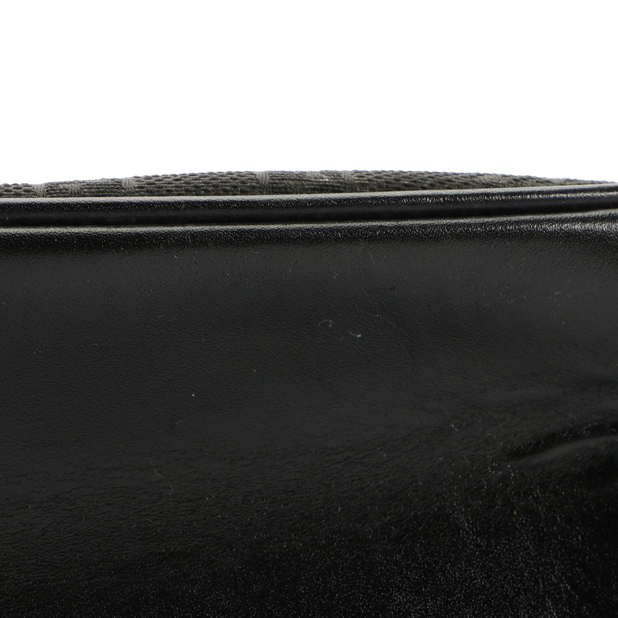 Gucci GG Canvas and Leather Flap Shoulder Bag