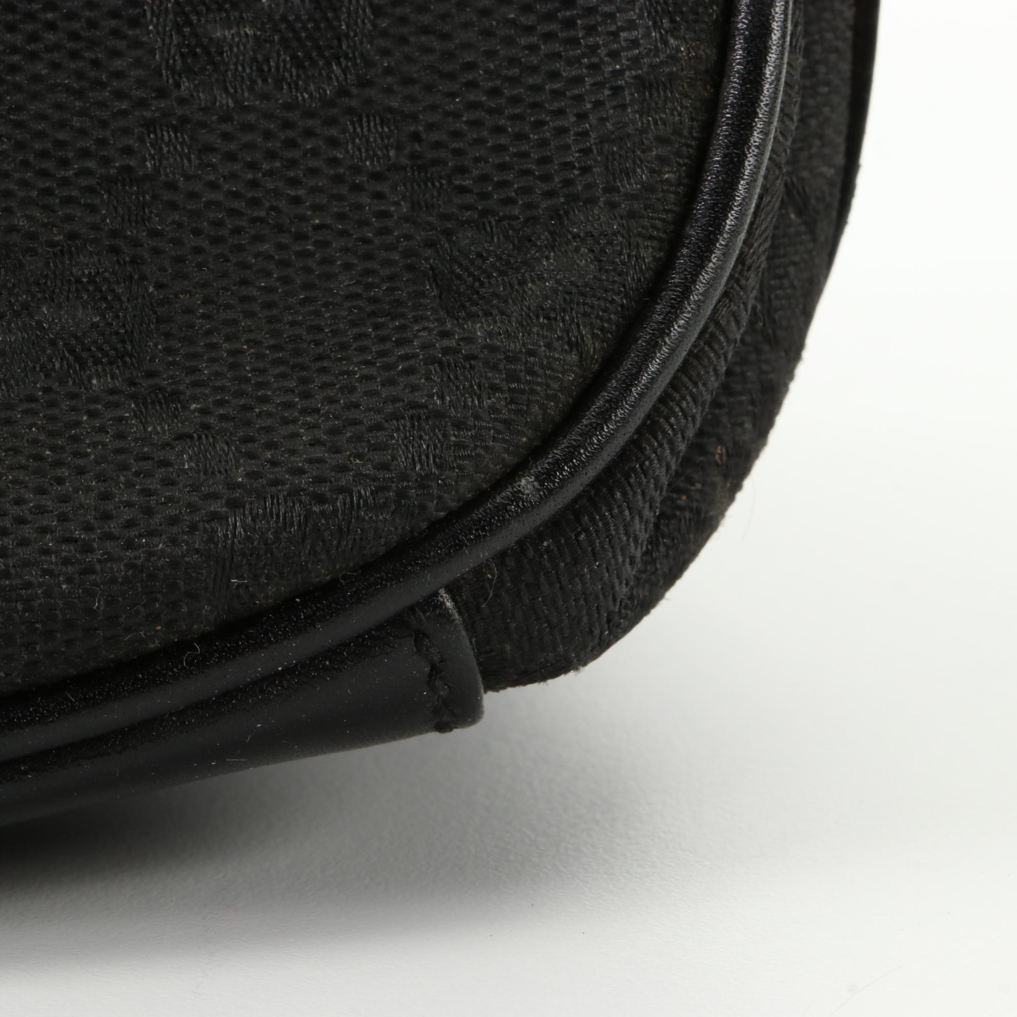 Gucci GG Canvas and Leather Flap Shoulder Bag