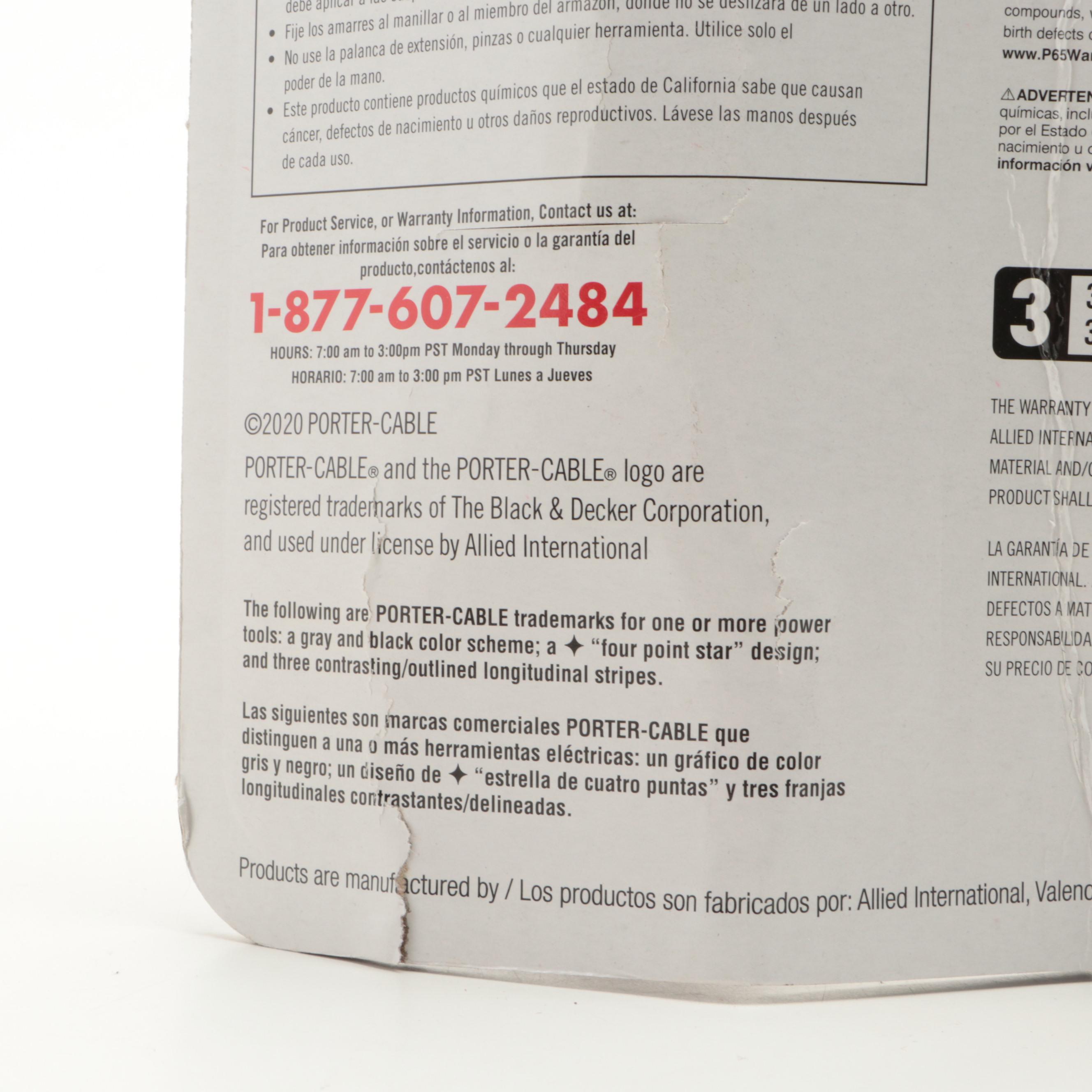 Porter-Cable 16' Ratchet Tie Downs