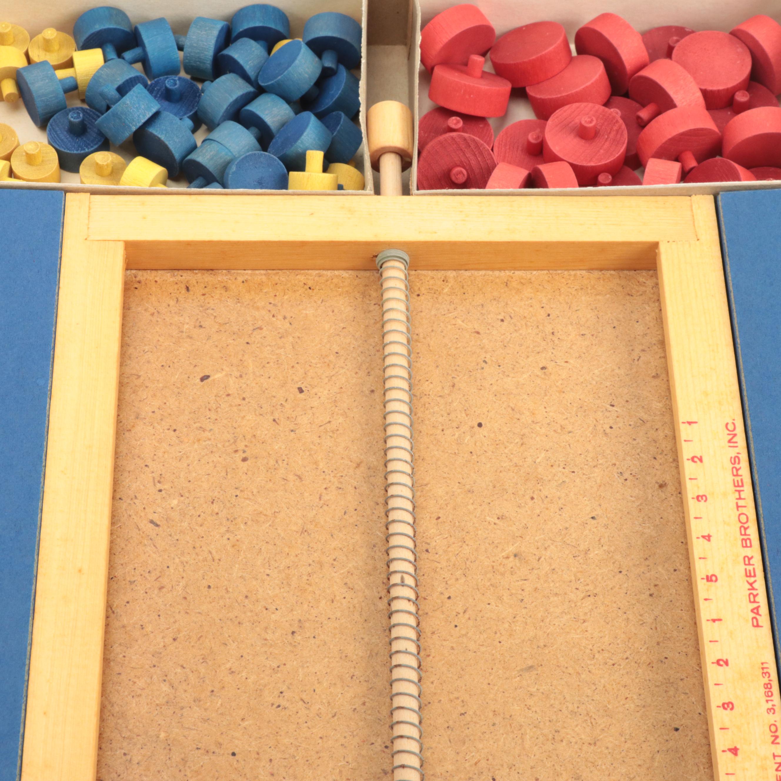 Parker Brothers "Booby Trap" with More Board Games, Bells and Woodburning Set