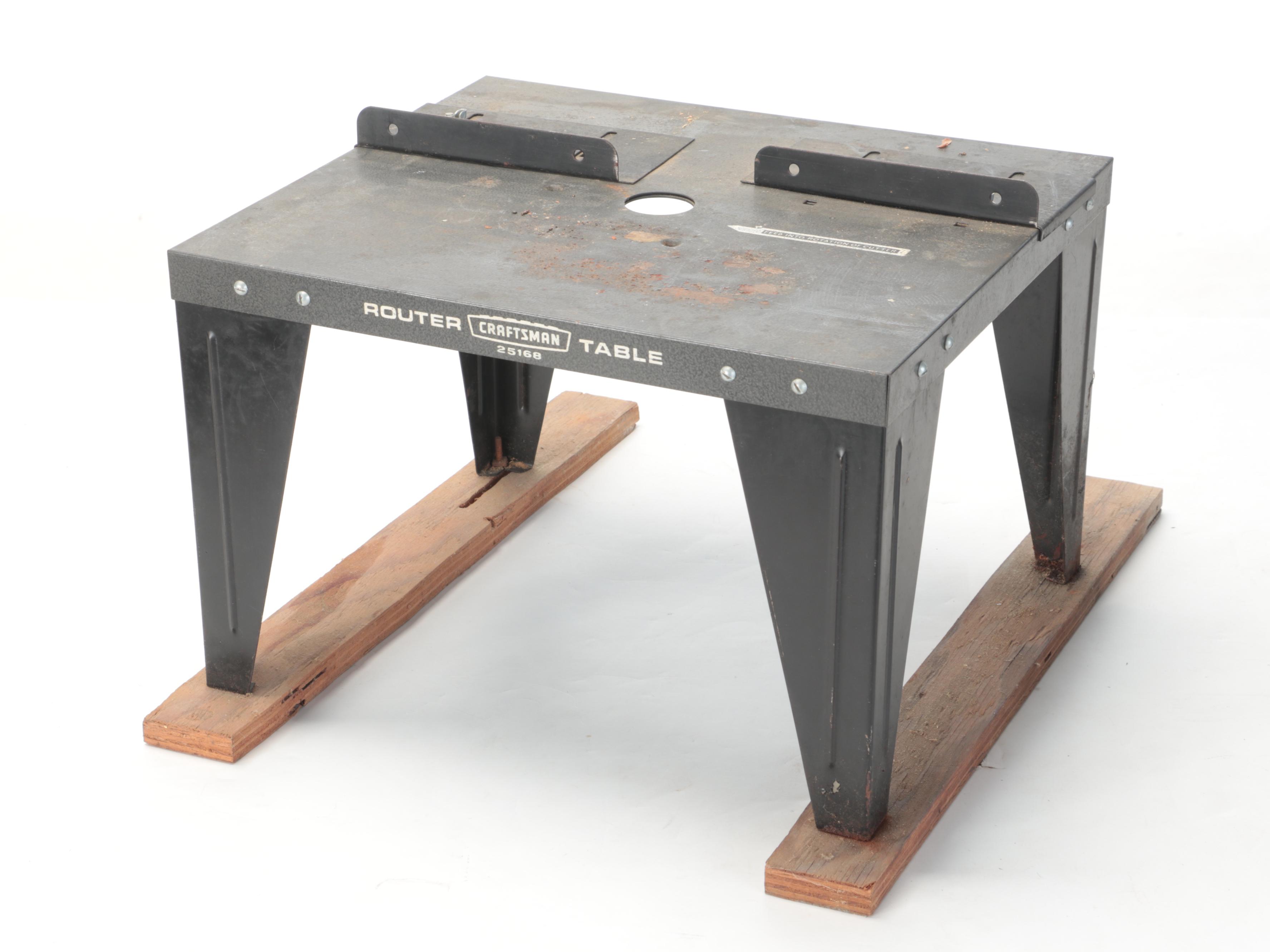 Black + Decker Circular Saw, Craftsman Router Table, More Shop Tools