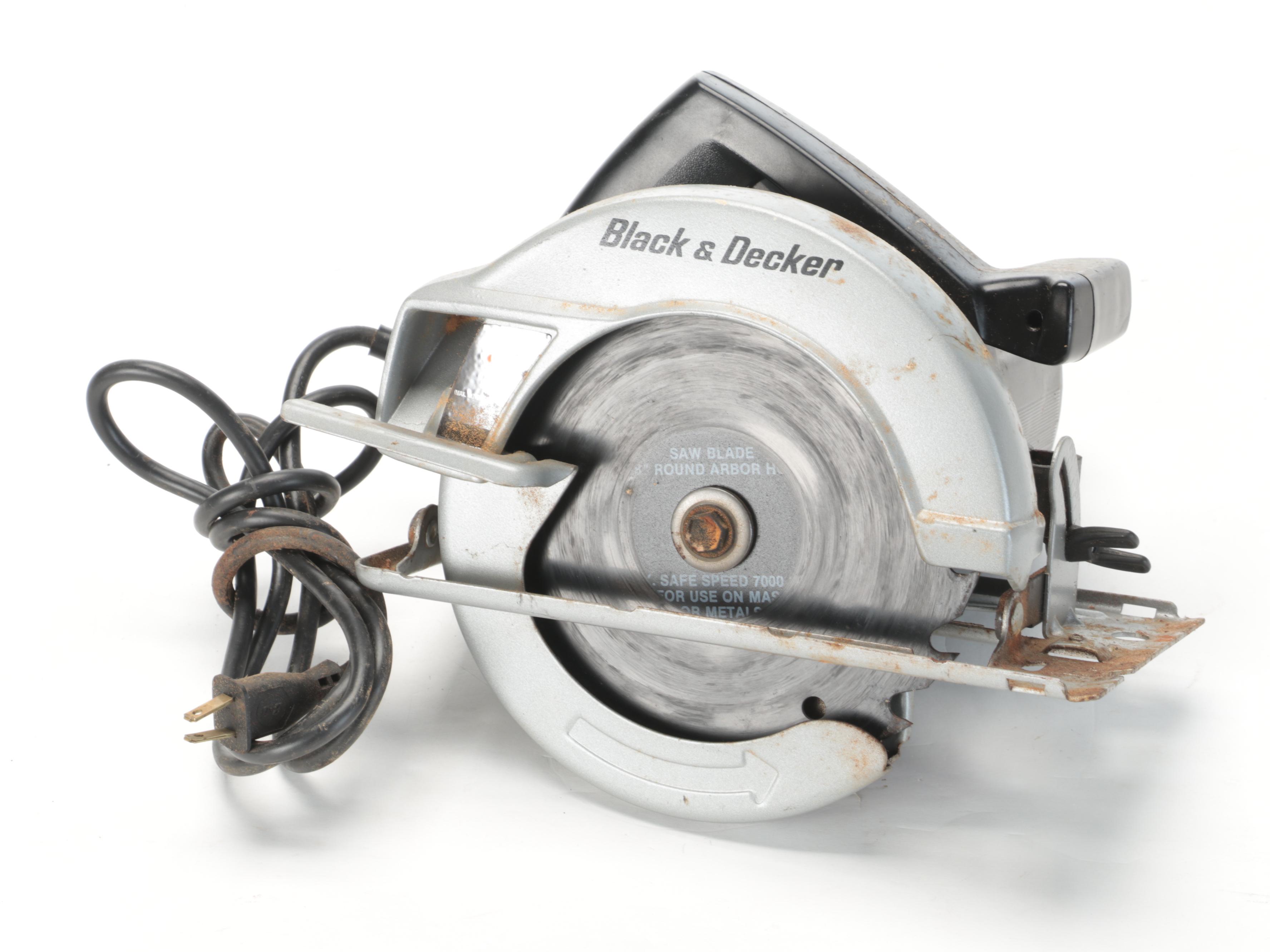 Black + Decker Circular Saw, Craftsman Router Table, More Shop Tools