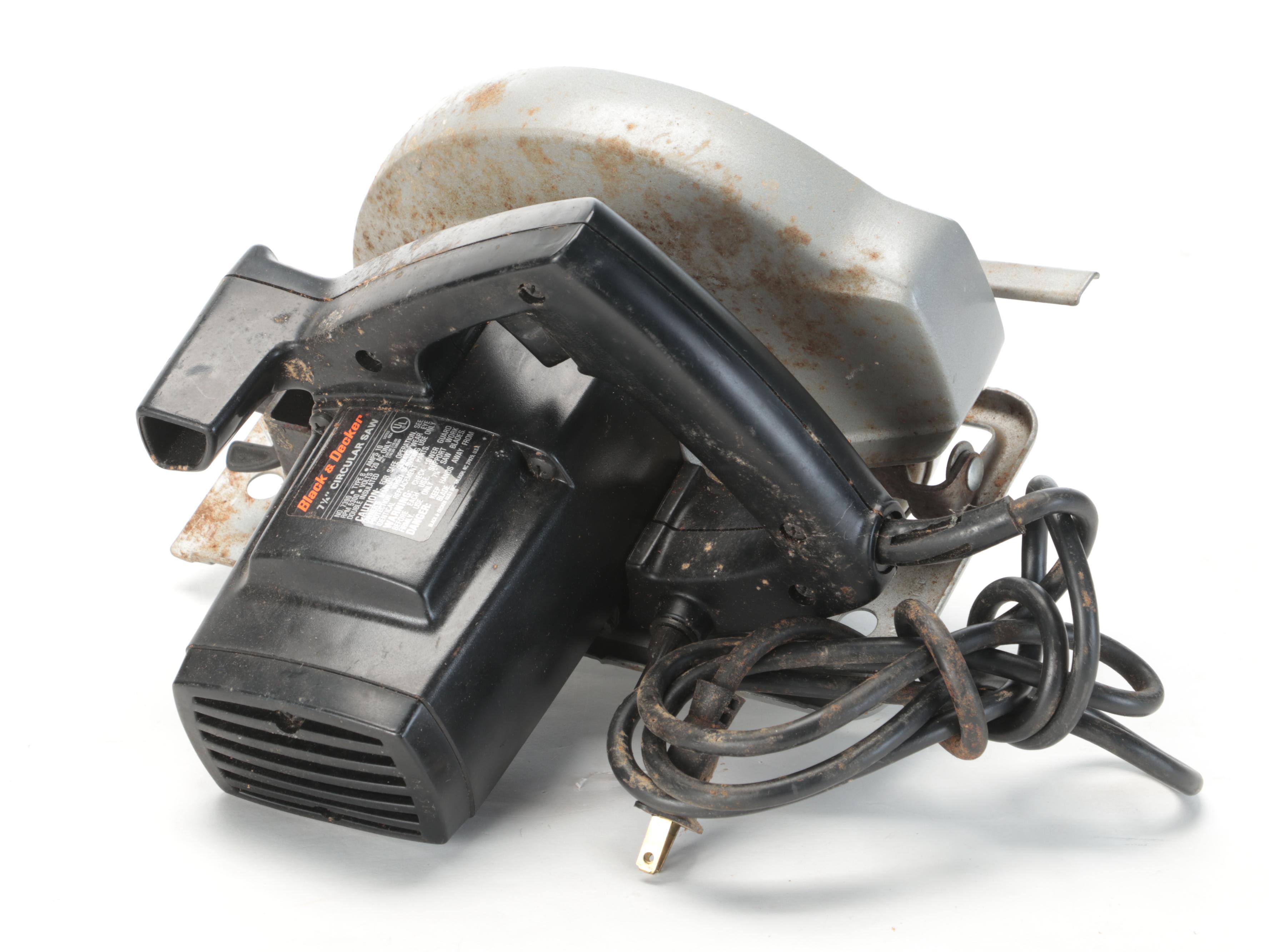 Black + Decker Circular Saw, Craftsman Router Table, More Shop Tools