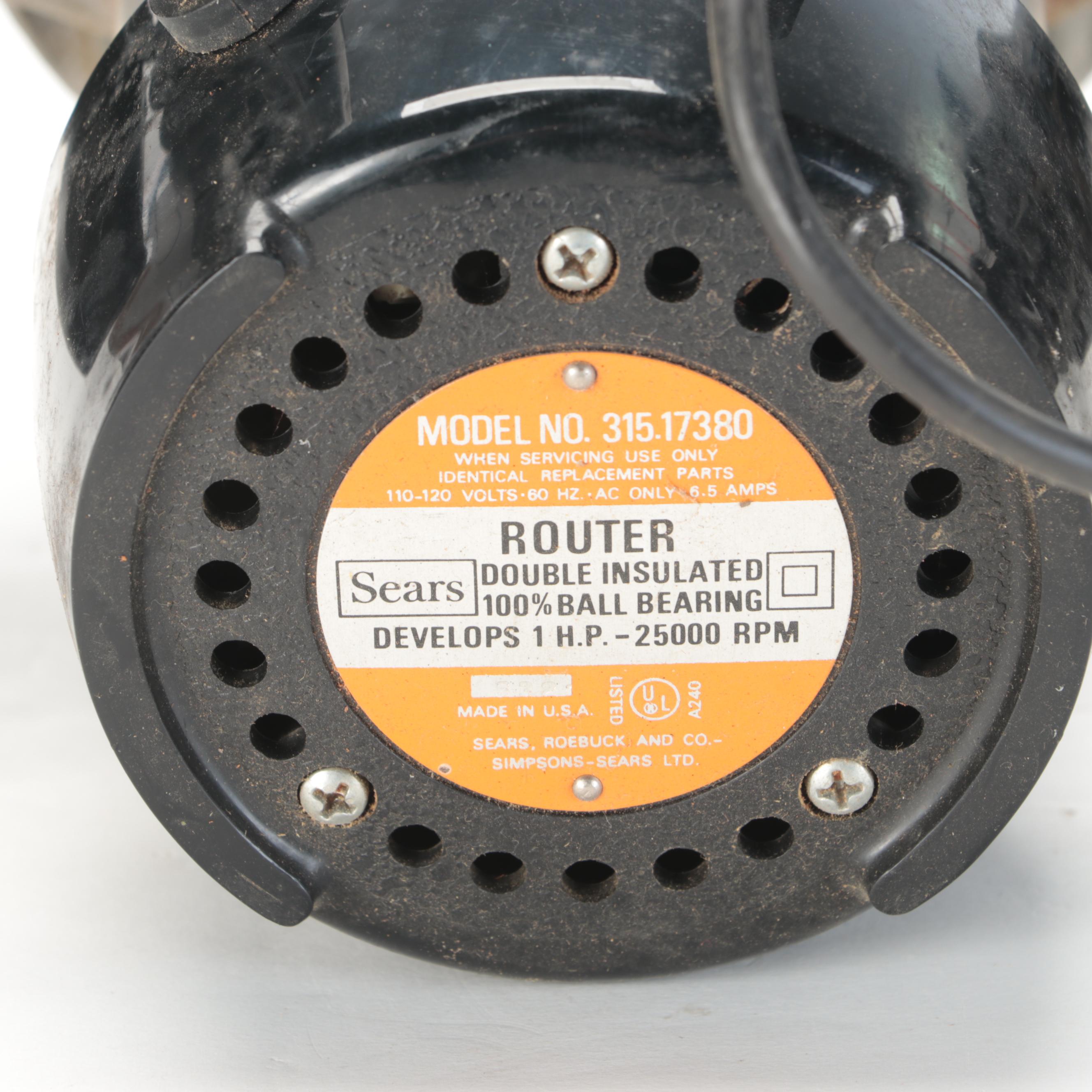 Black + Decker Circular Saw, Craftsman Router Table, More Shop Tools