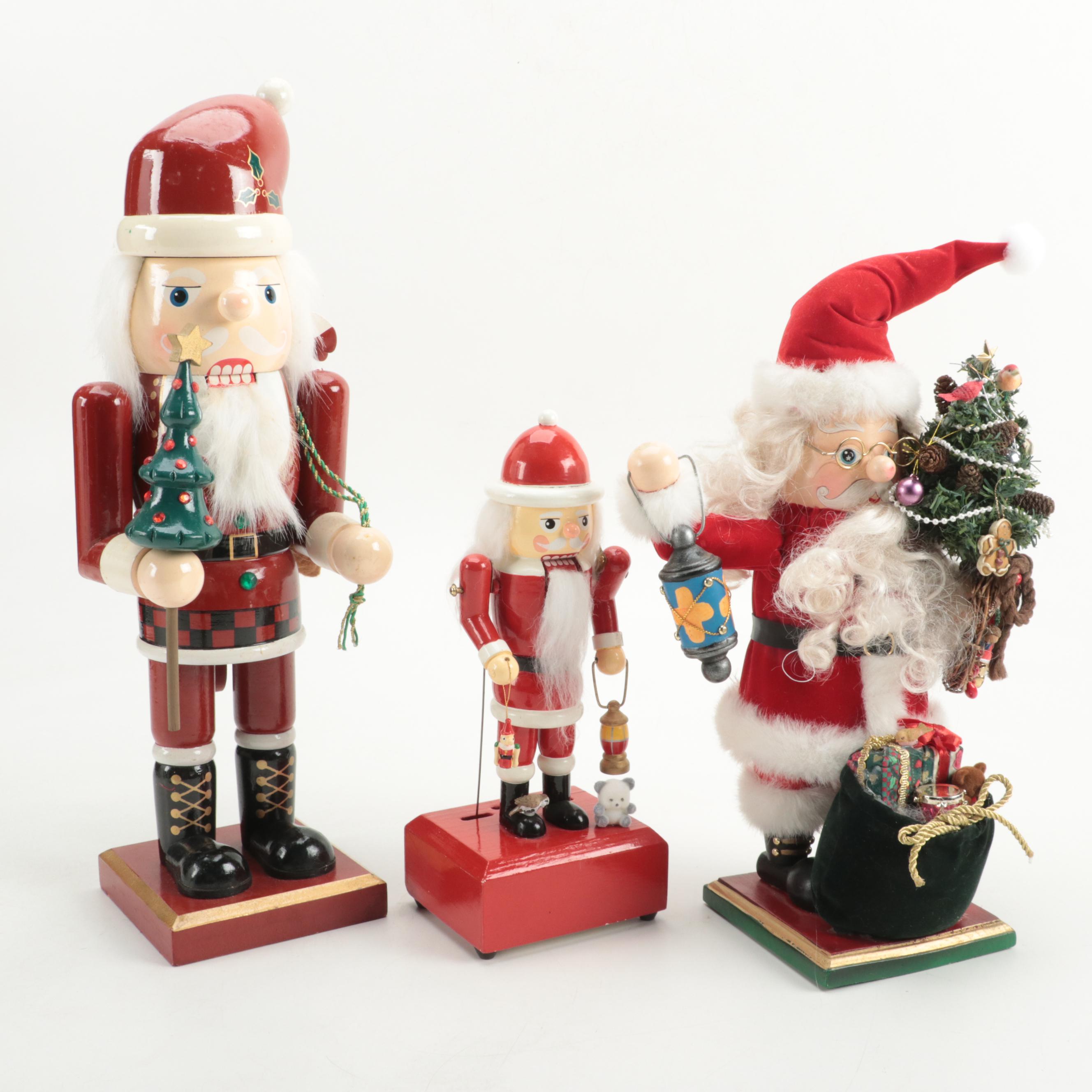 Oversized and Other Santa Nutcrackers