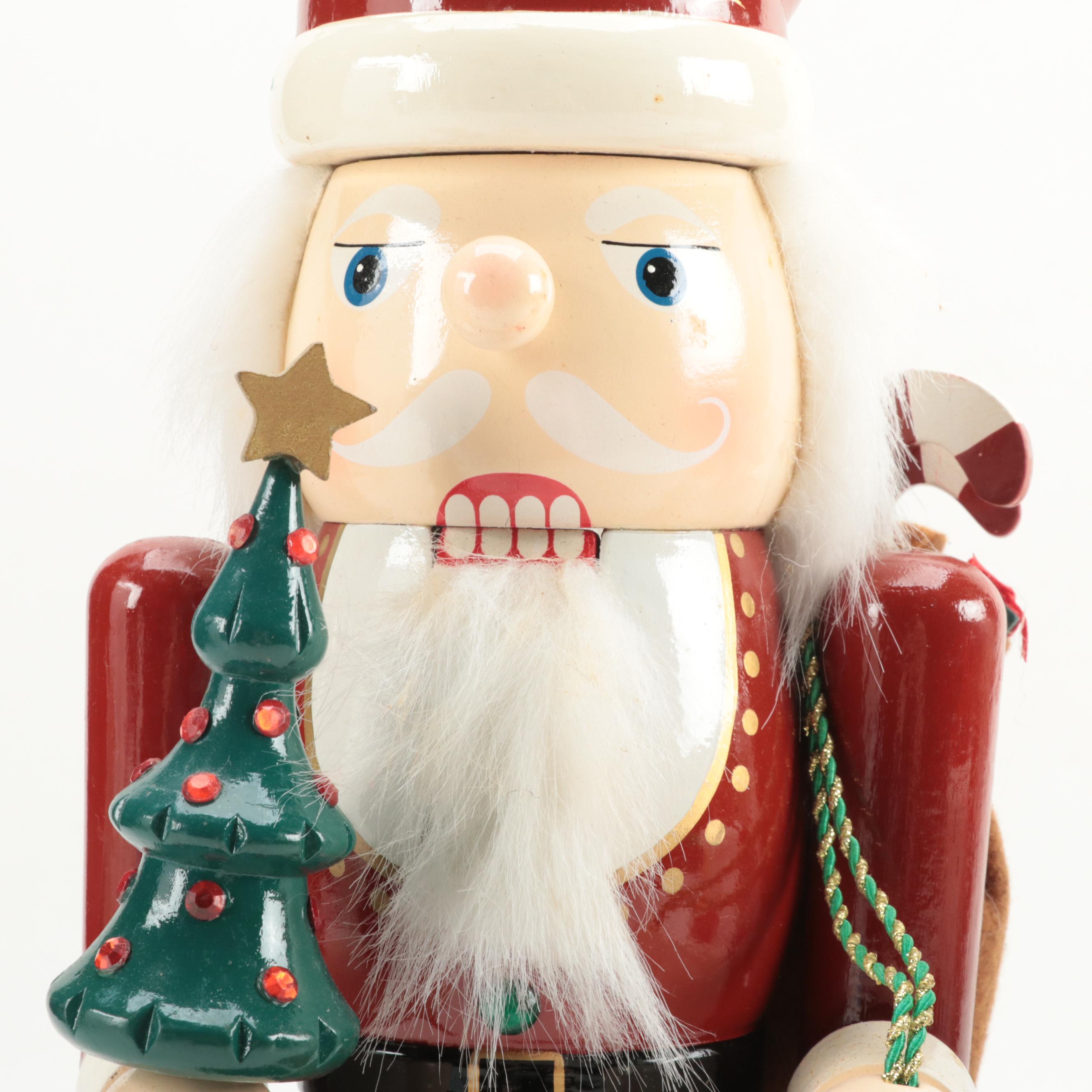 Oversized and Other Santa Nutcrackers