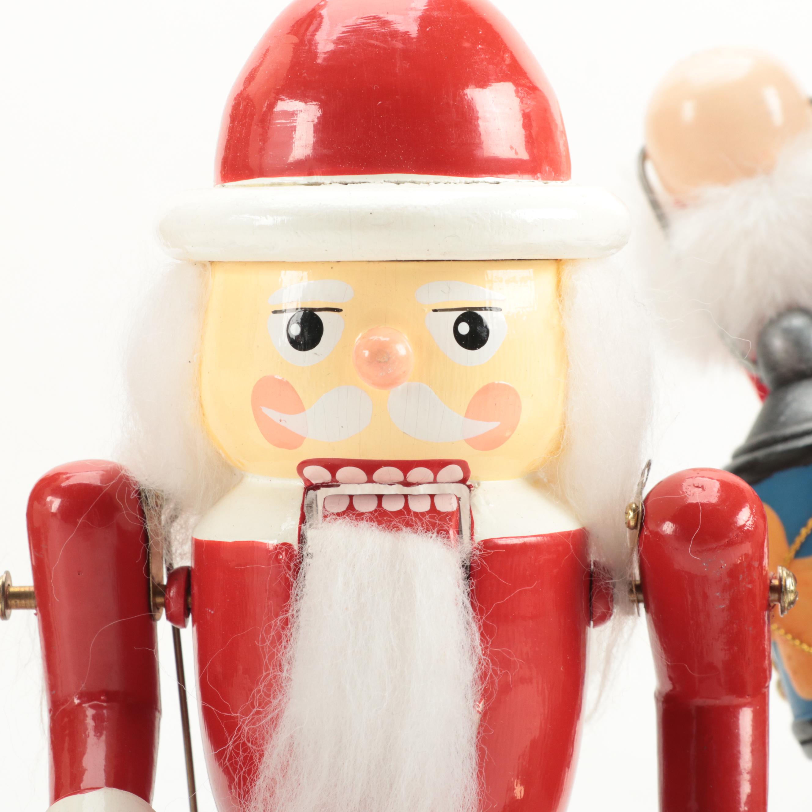 Oversized and Other Santa Nutcrackers