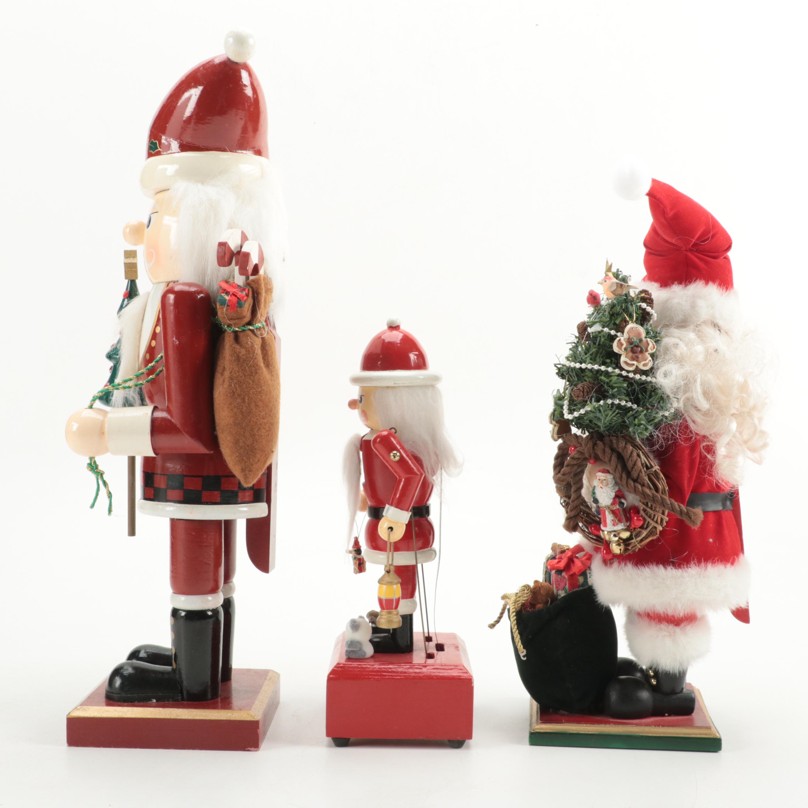 Oversized and Other Santa Nutcrackers
