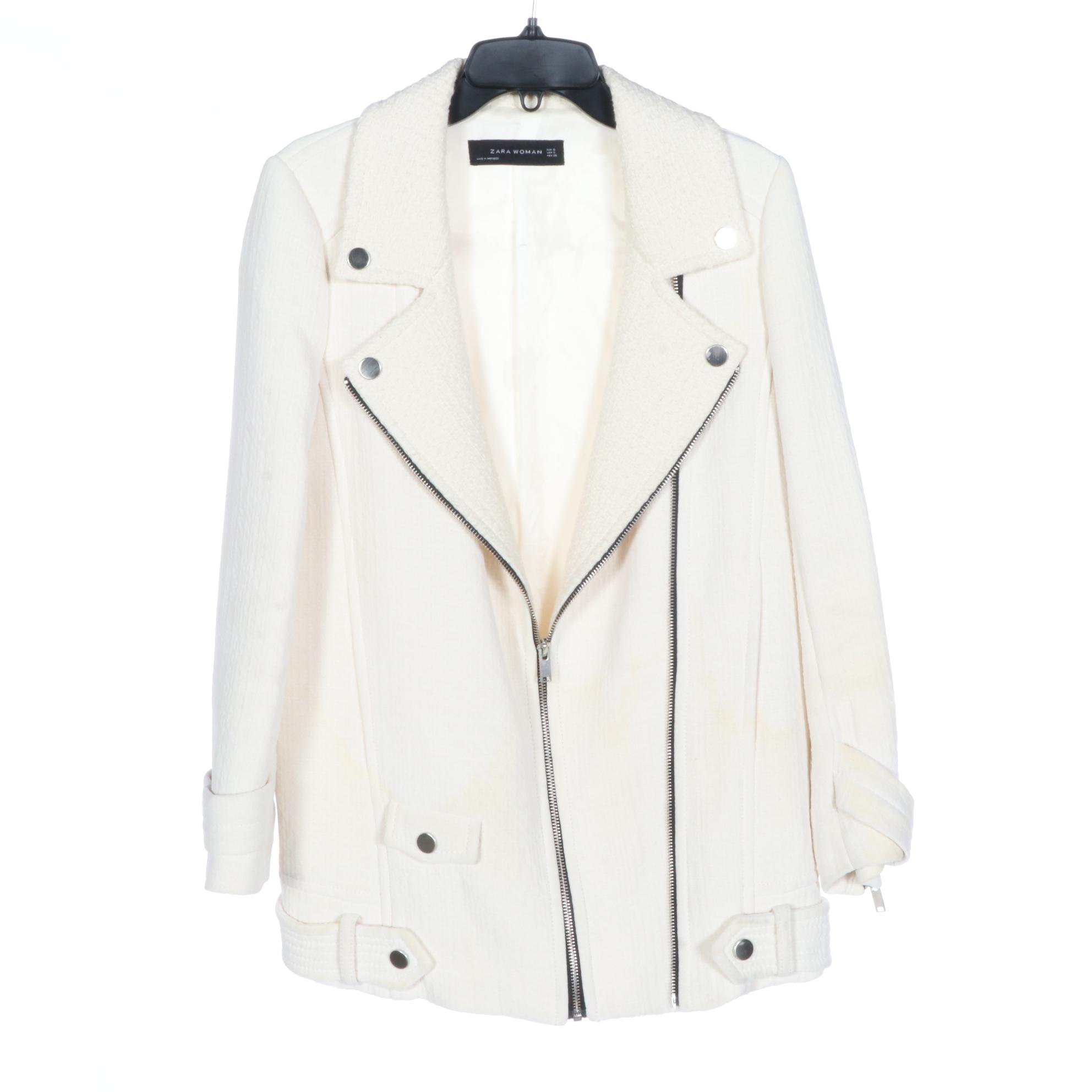 Zara Tweed Zip-Up Jackets