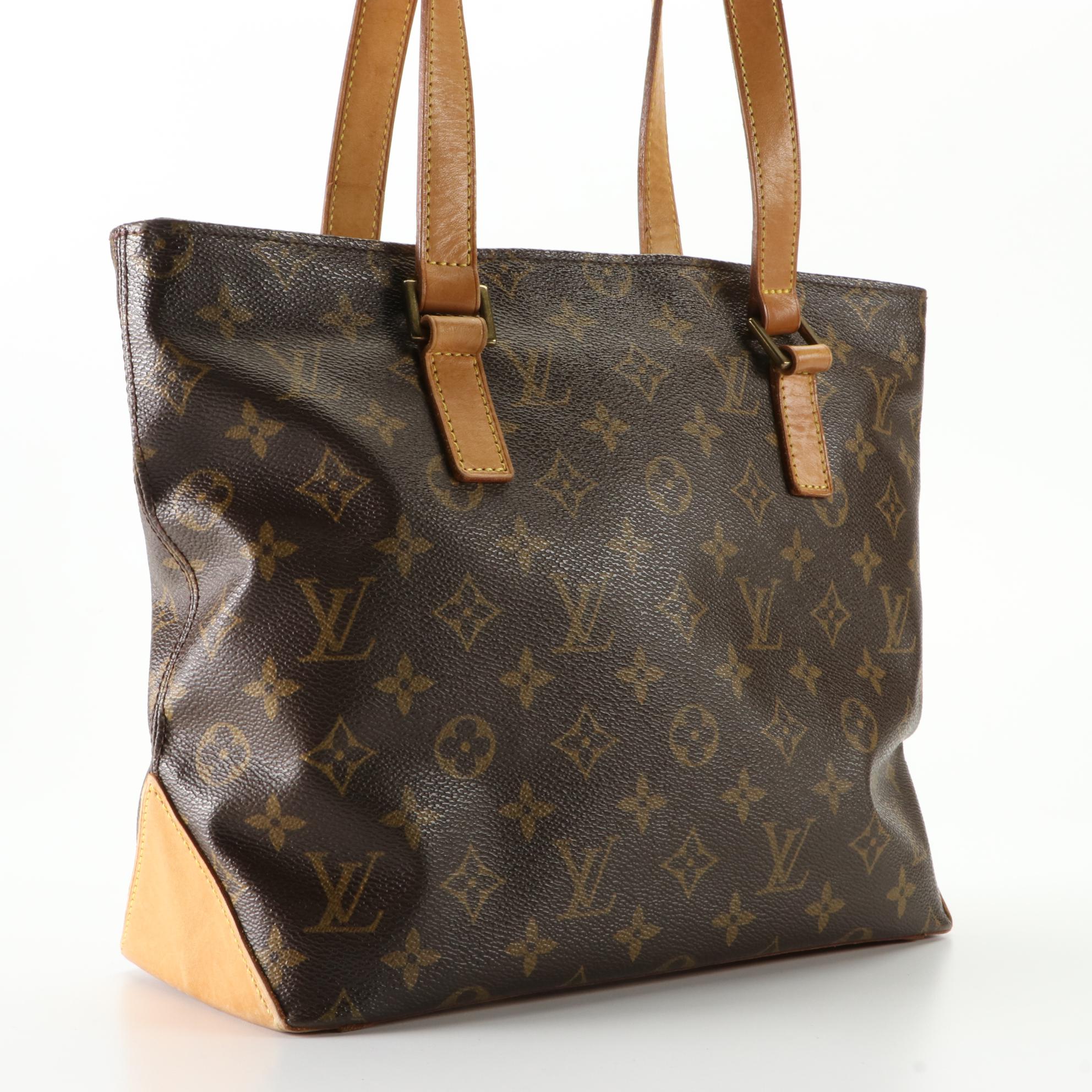 Louis Vuitton Cabas Piano Tote in Monogram Canvas and Vachetta Leather