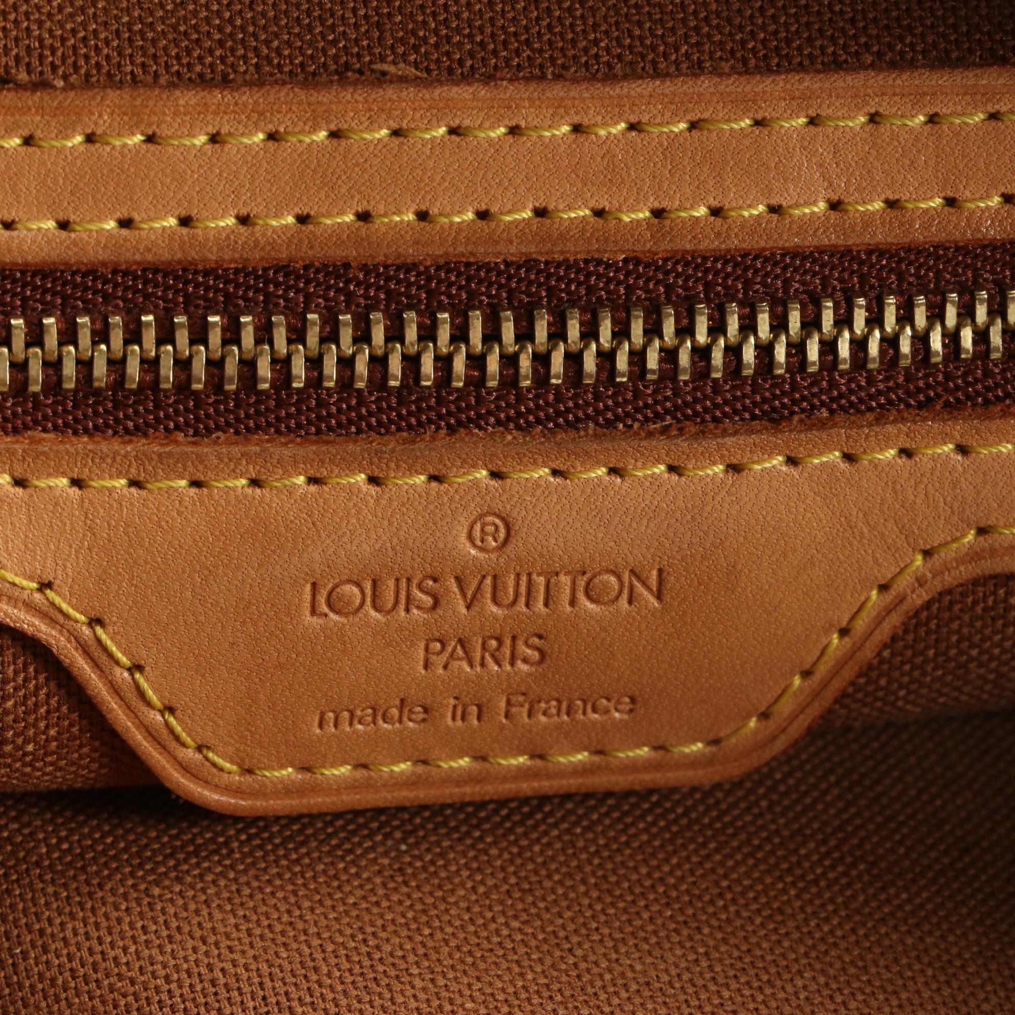 Louis Vuitton Cabas Piano Tote in Monogram Canvas and Vachetta Leather