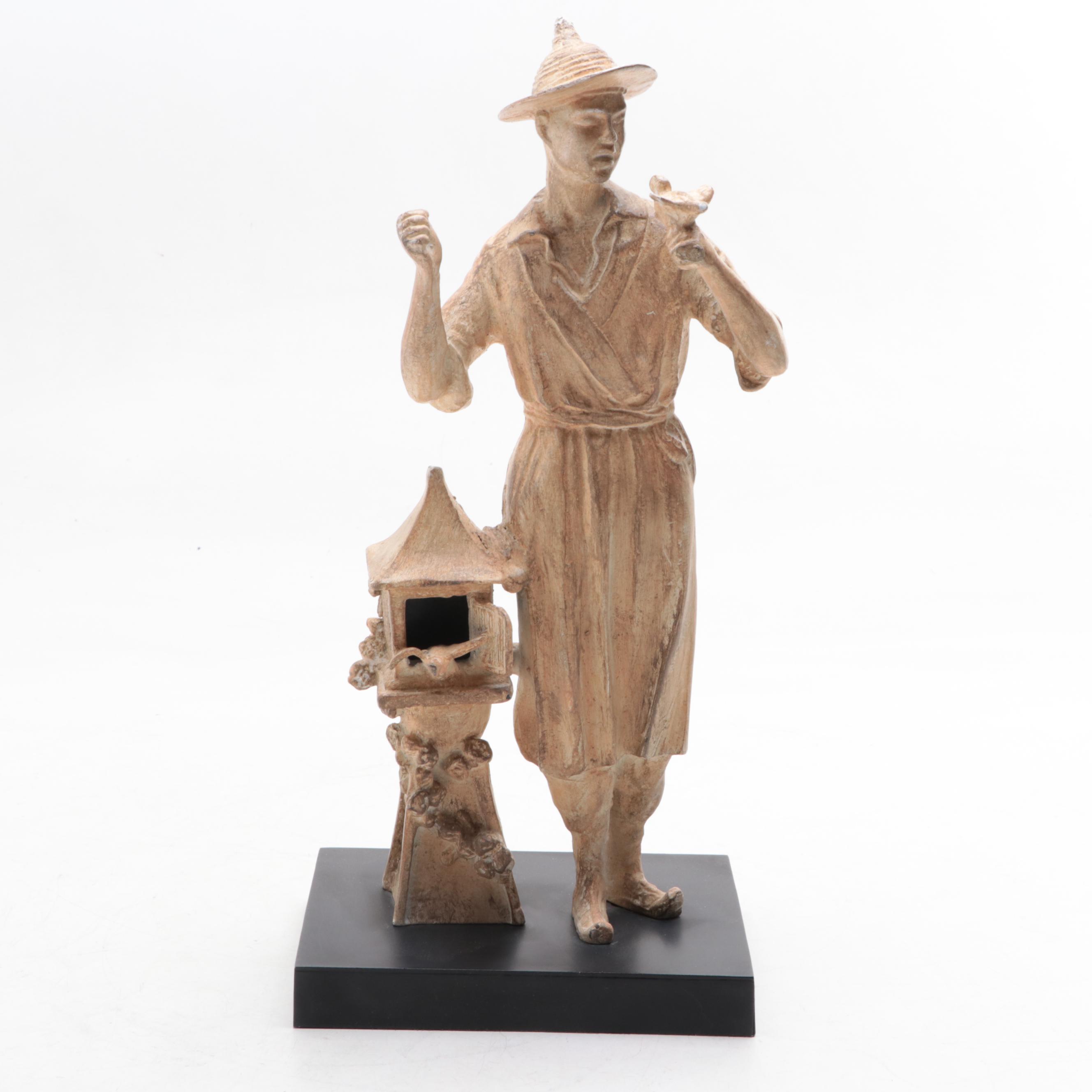 Composite Chinoiserie Style Figurines