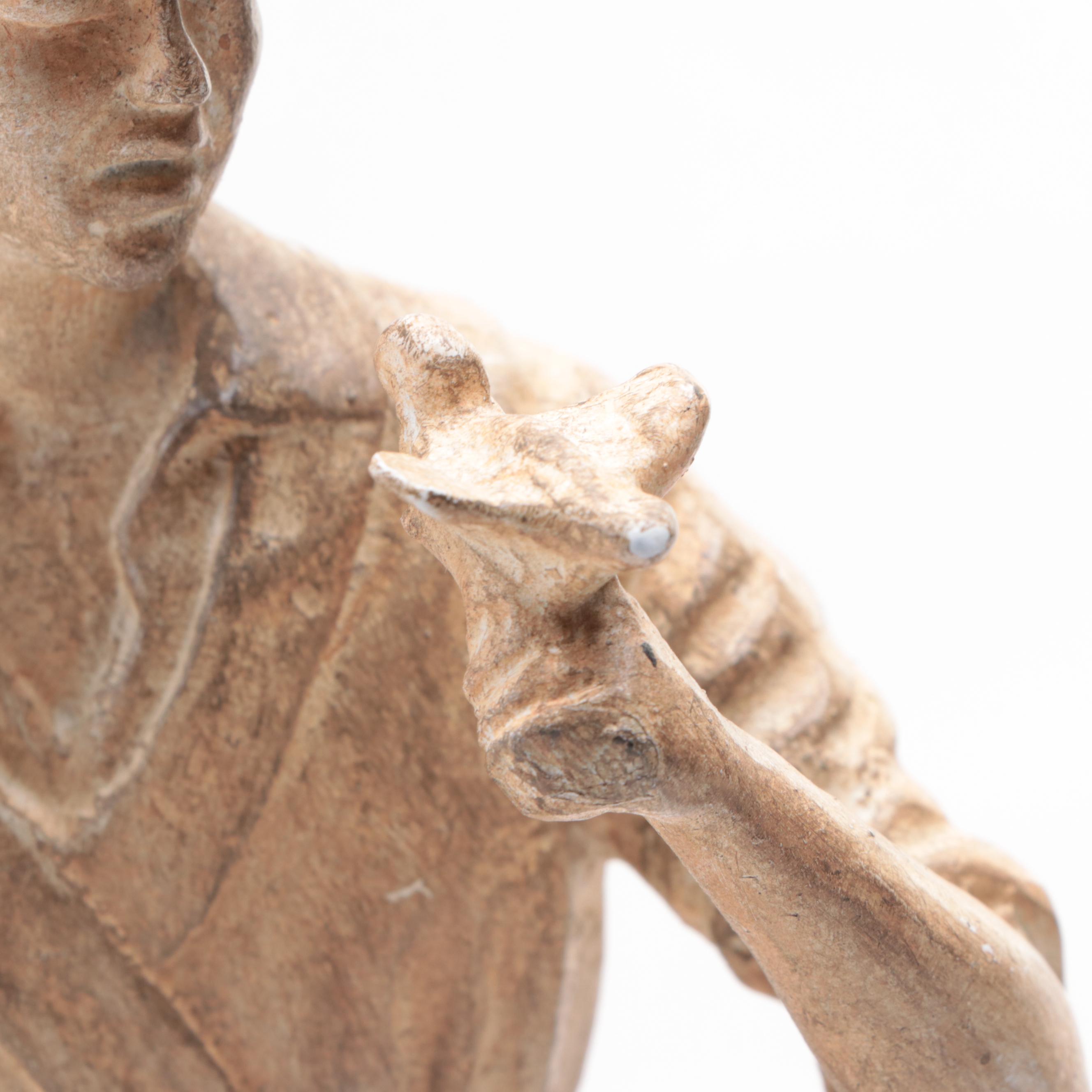 Composite Chinoiserie Style Figurines