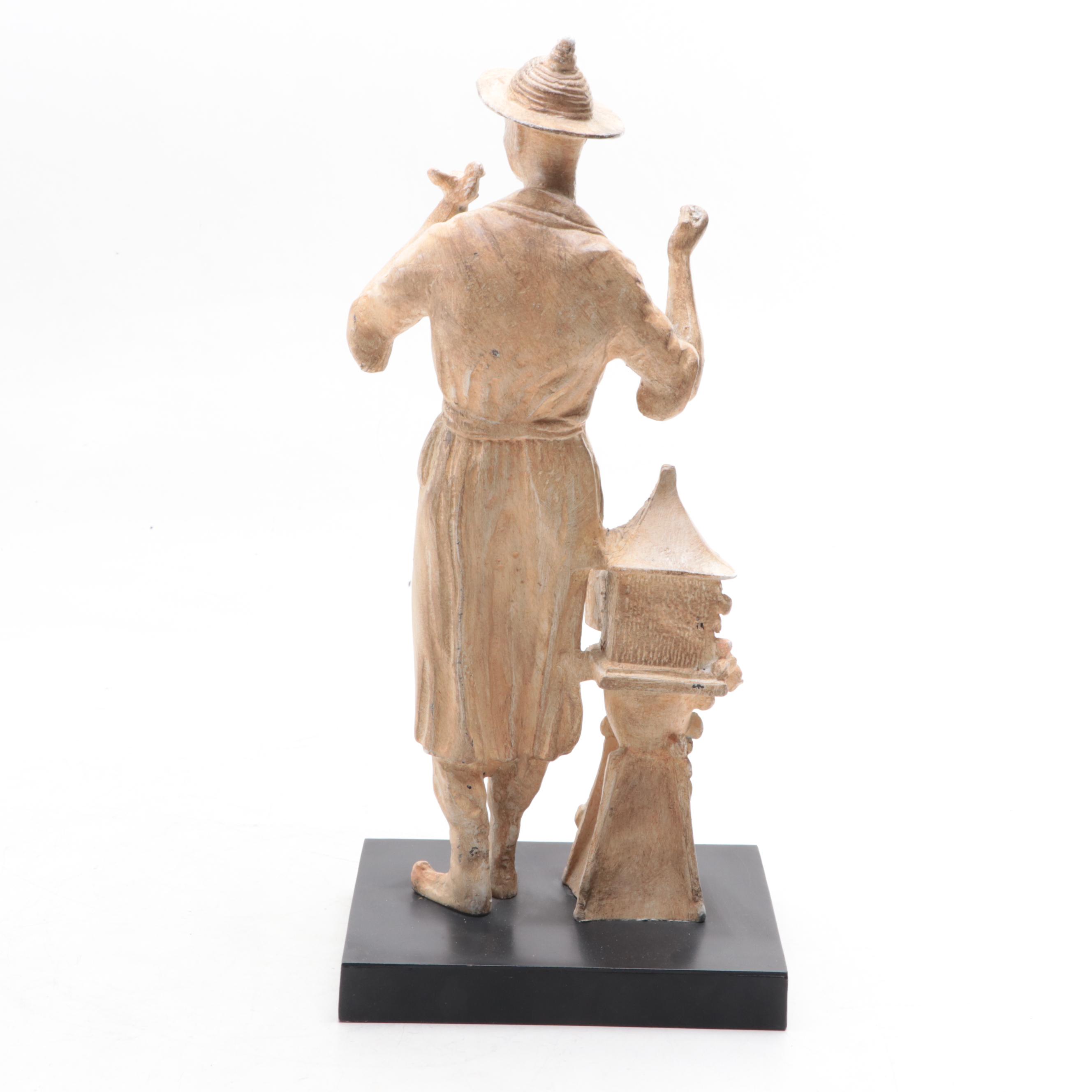 Composite Chinoiserie Style Figurines