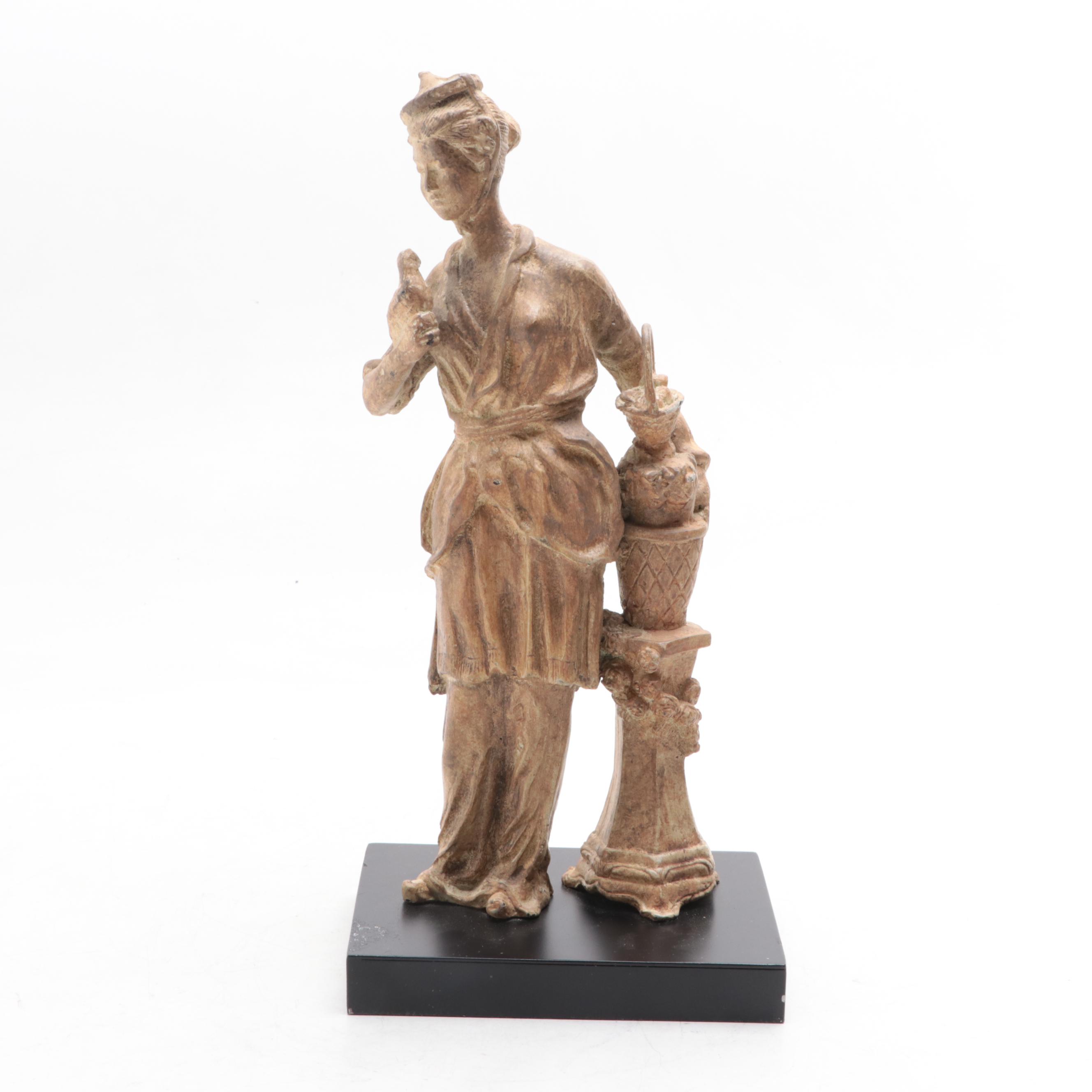 Composite Chinoiserie Style Figurines