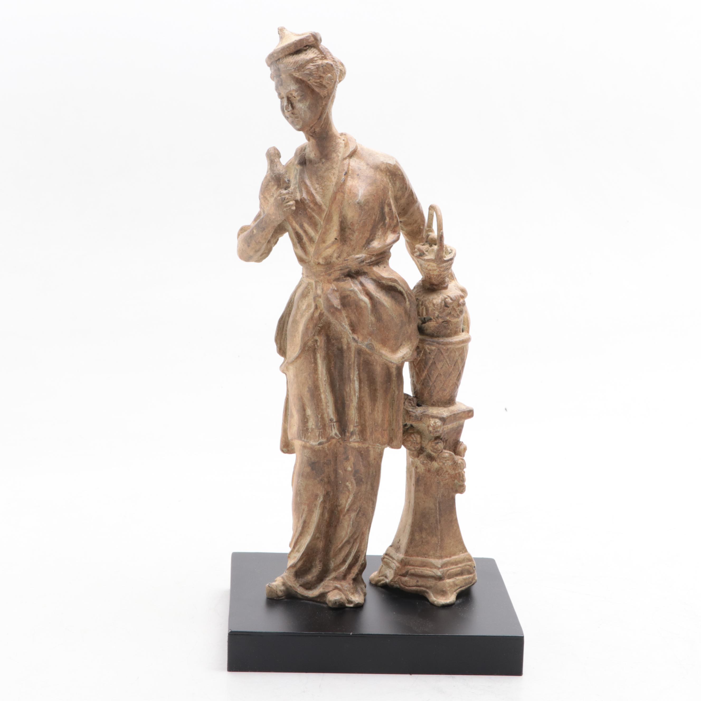 Composite Chinoiserie Style Figurines