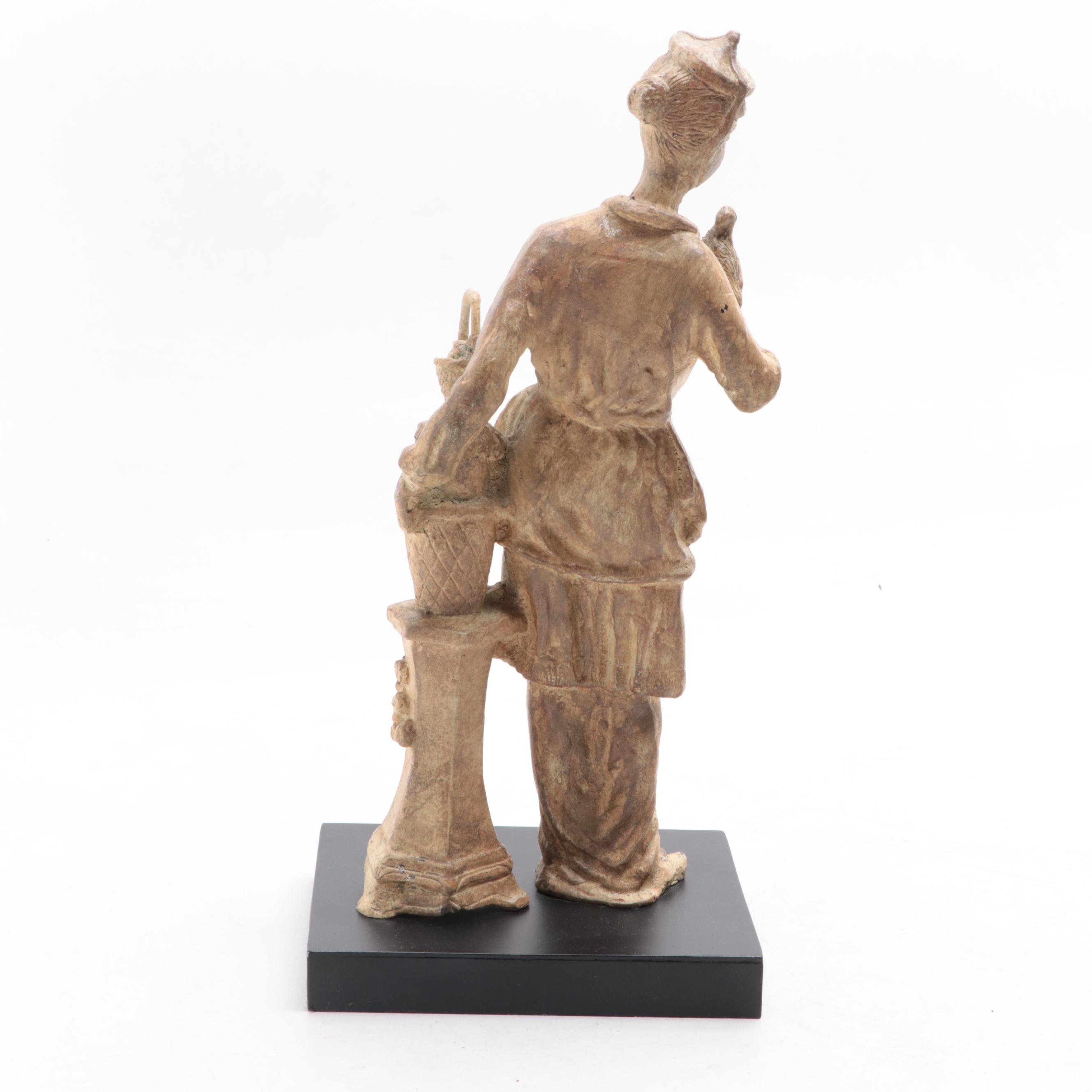 Composite Chinoiserie Style Figurines