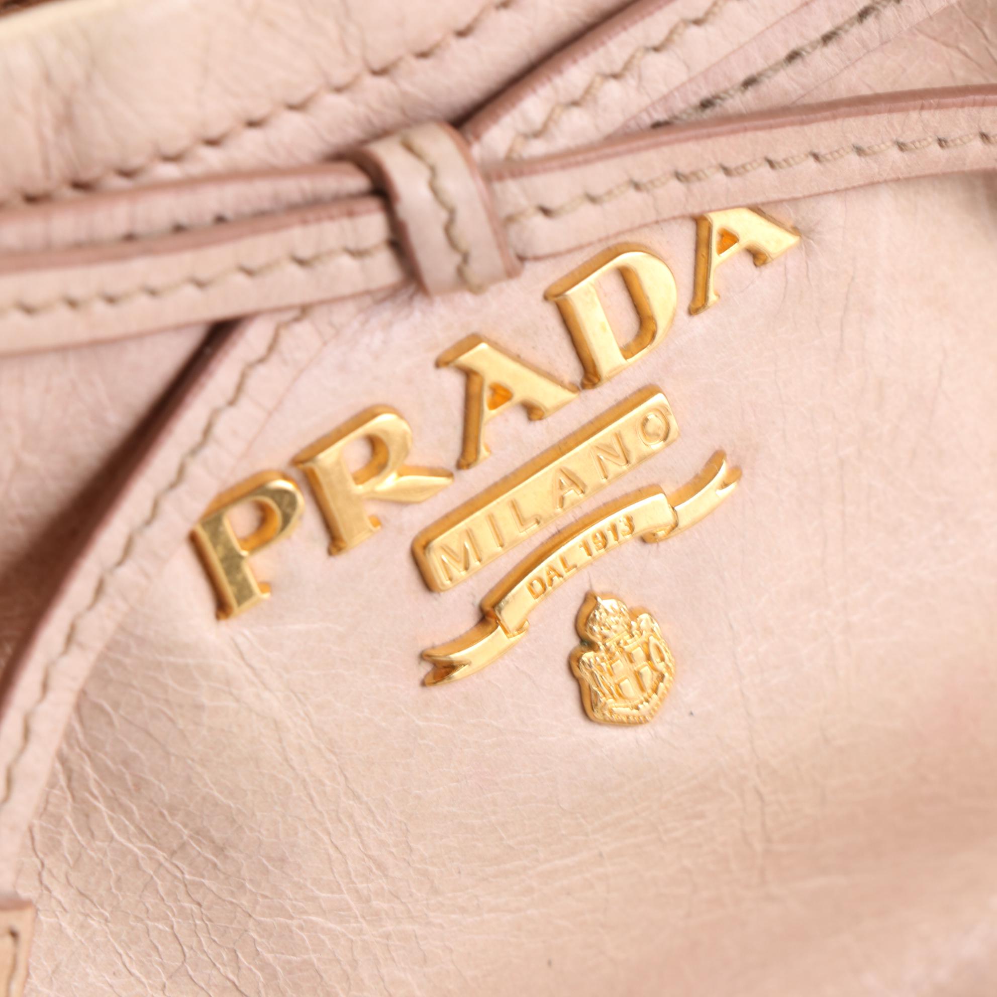 Prada Two-Way Handbag in Leather