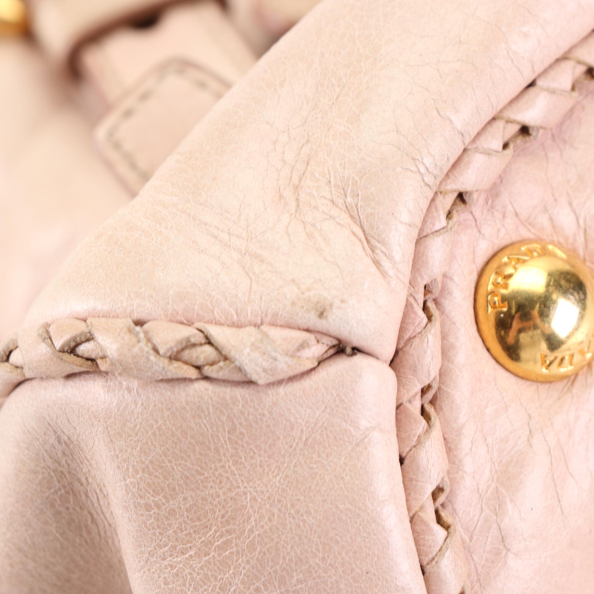 Prada Two-Way Handbag in Leather