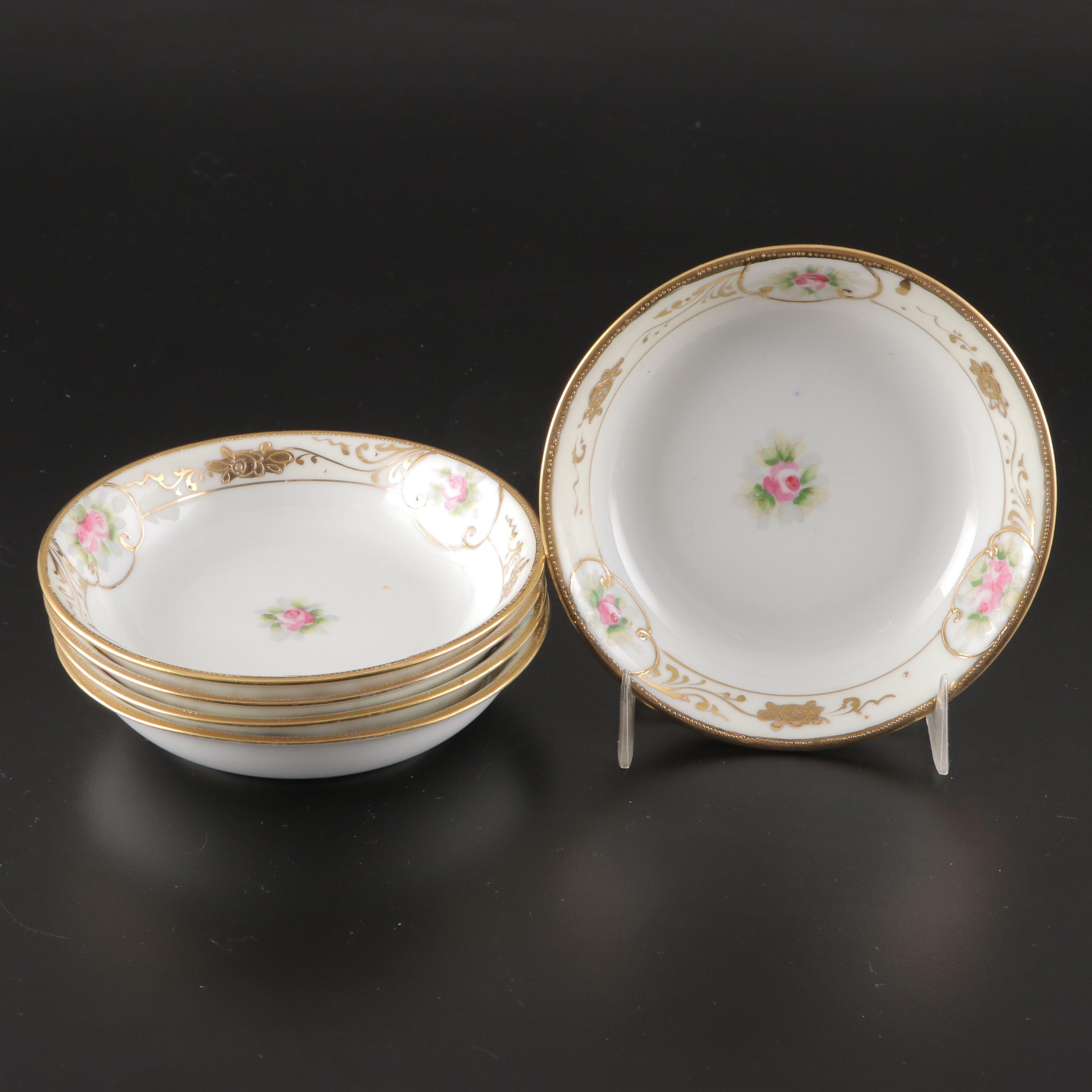 Moriumura Brothers Nippon Porcelain Berry Sets, Early 20th Century
