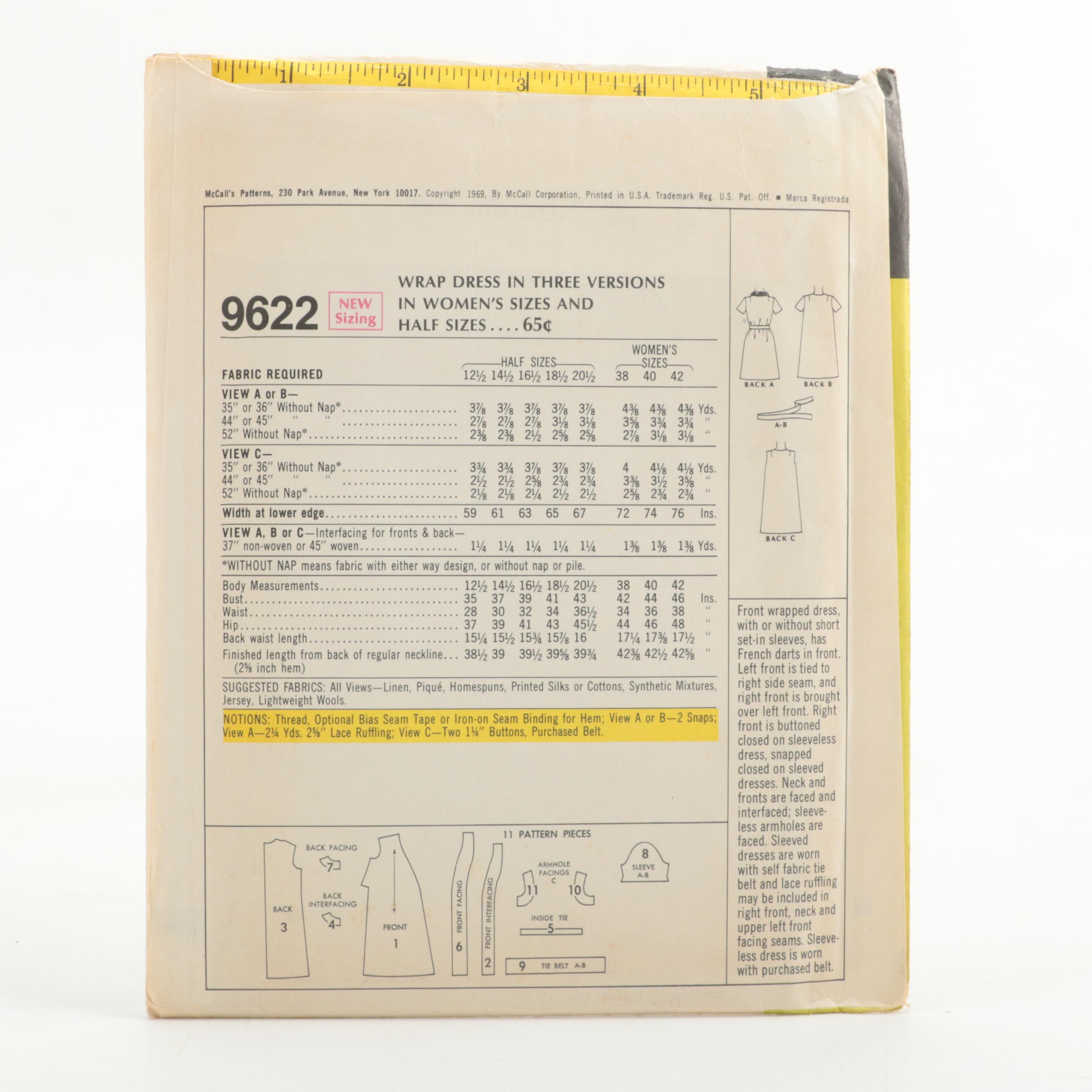 Butterick, McCall's and Other Clothing, Costume and Craft Patterns