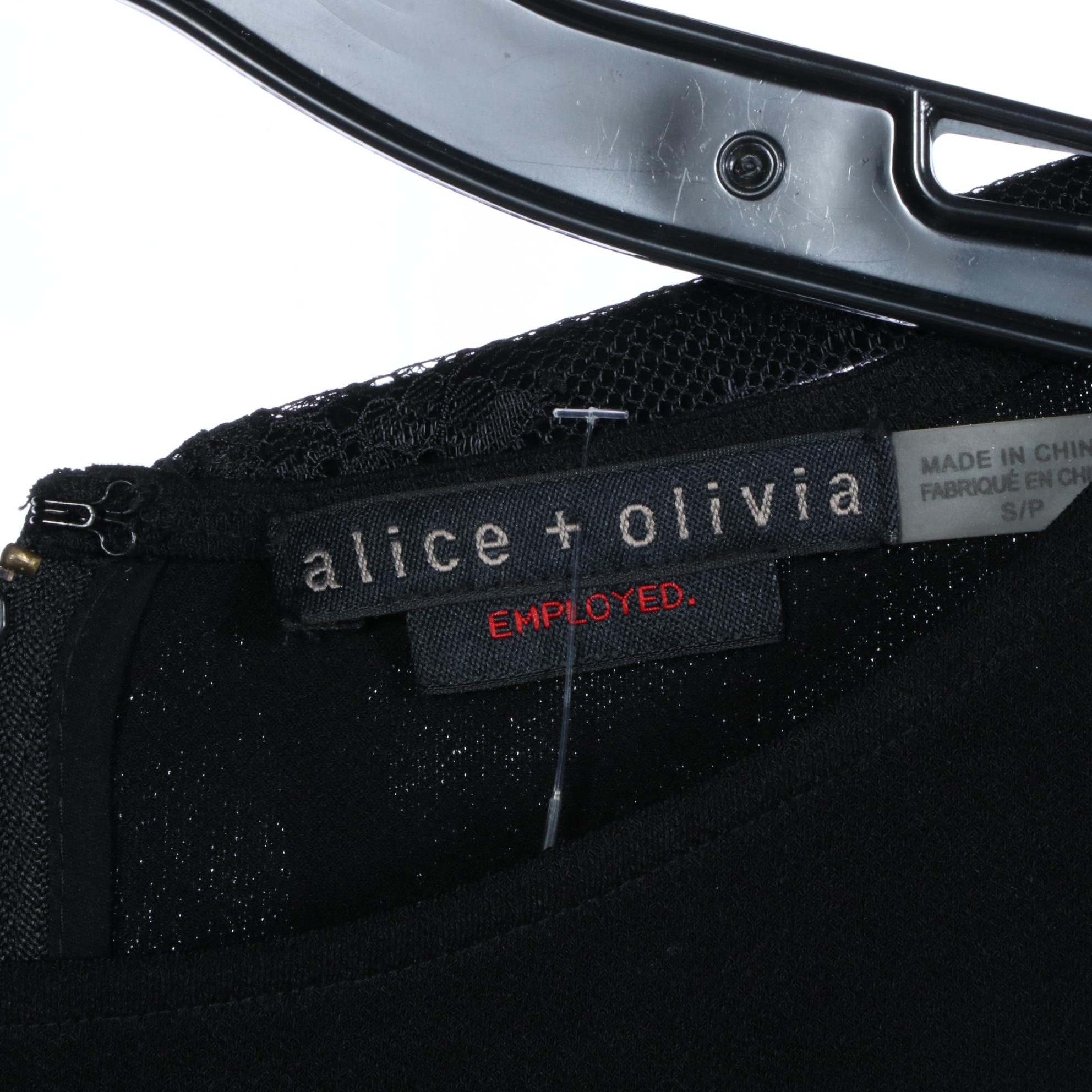 Alice + Olivia Top, Silk and Lace Blouse, and Leggings