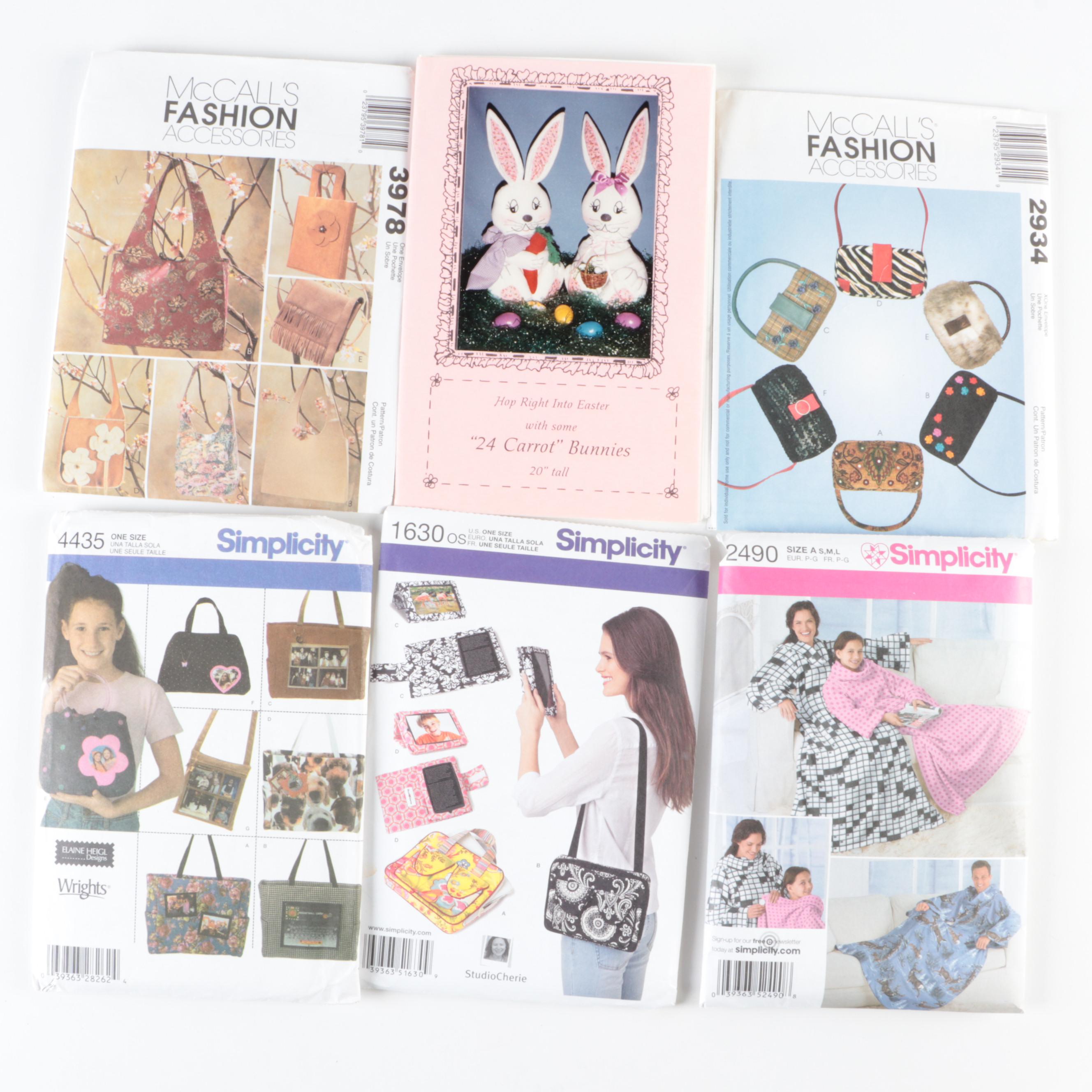 Simplicity, Vogue, McCalls Sewing Patterns