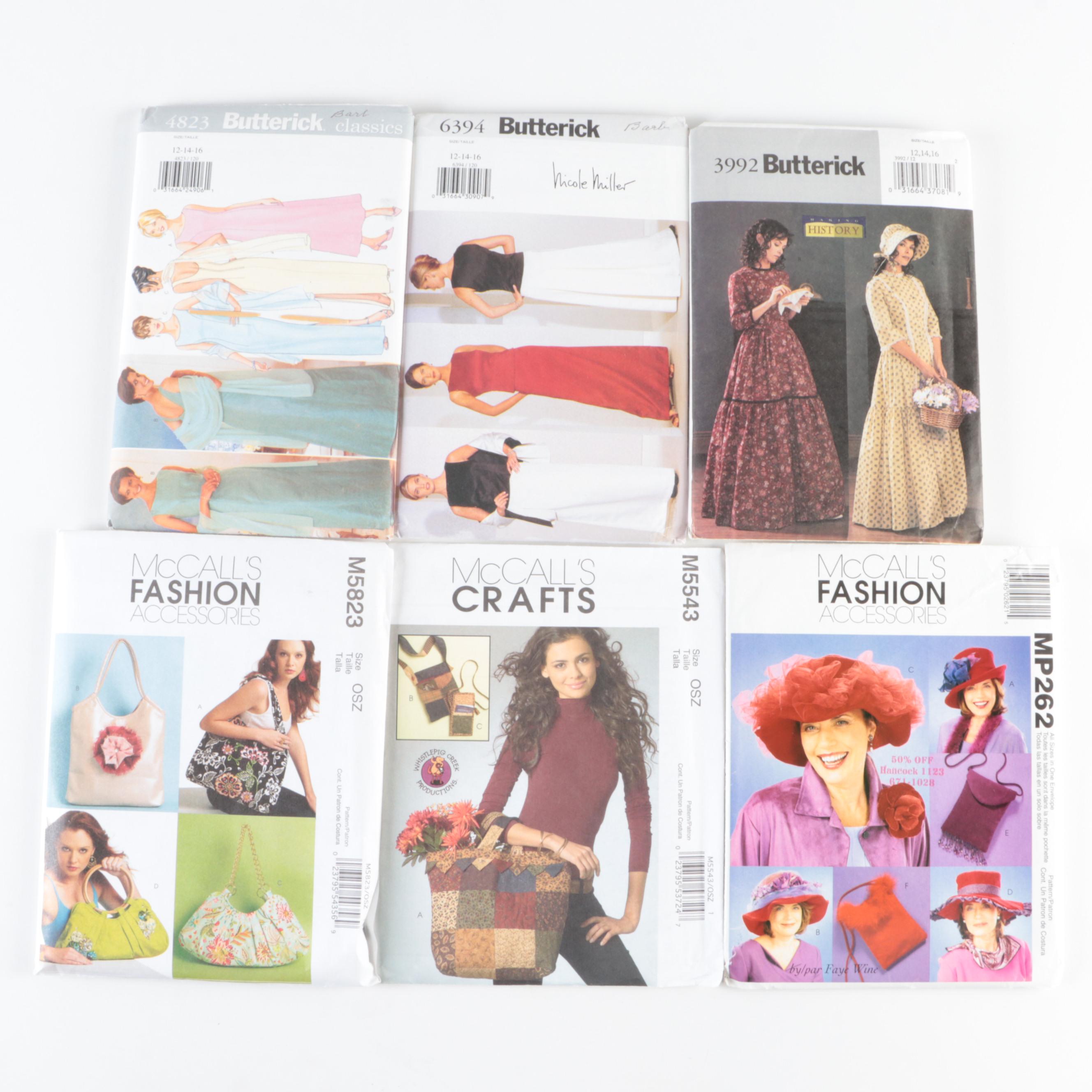 Simplicity, Vogue, McCalls Sewing Patterns