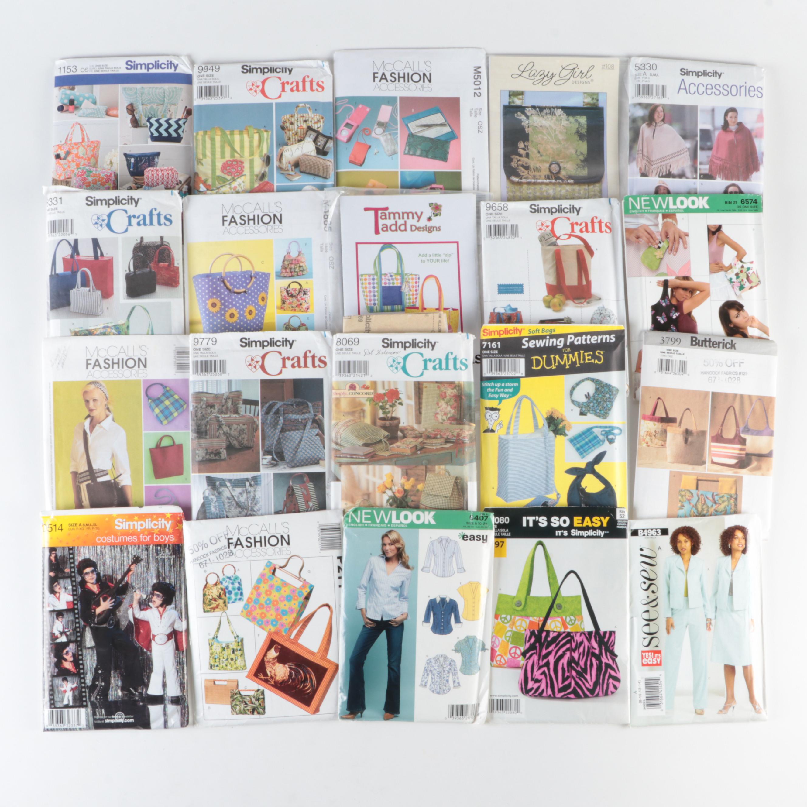 Simplicity, Vogue, McCalls Sewing Patterns