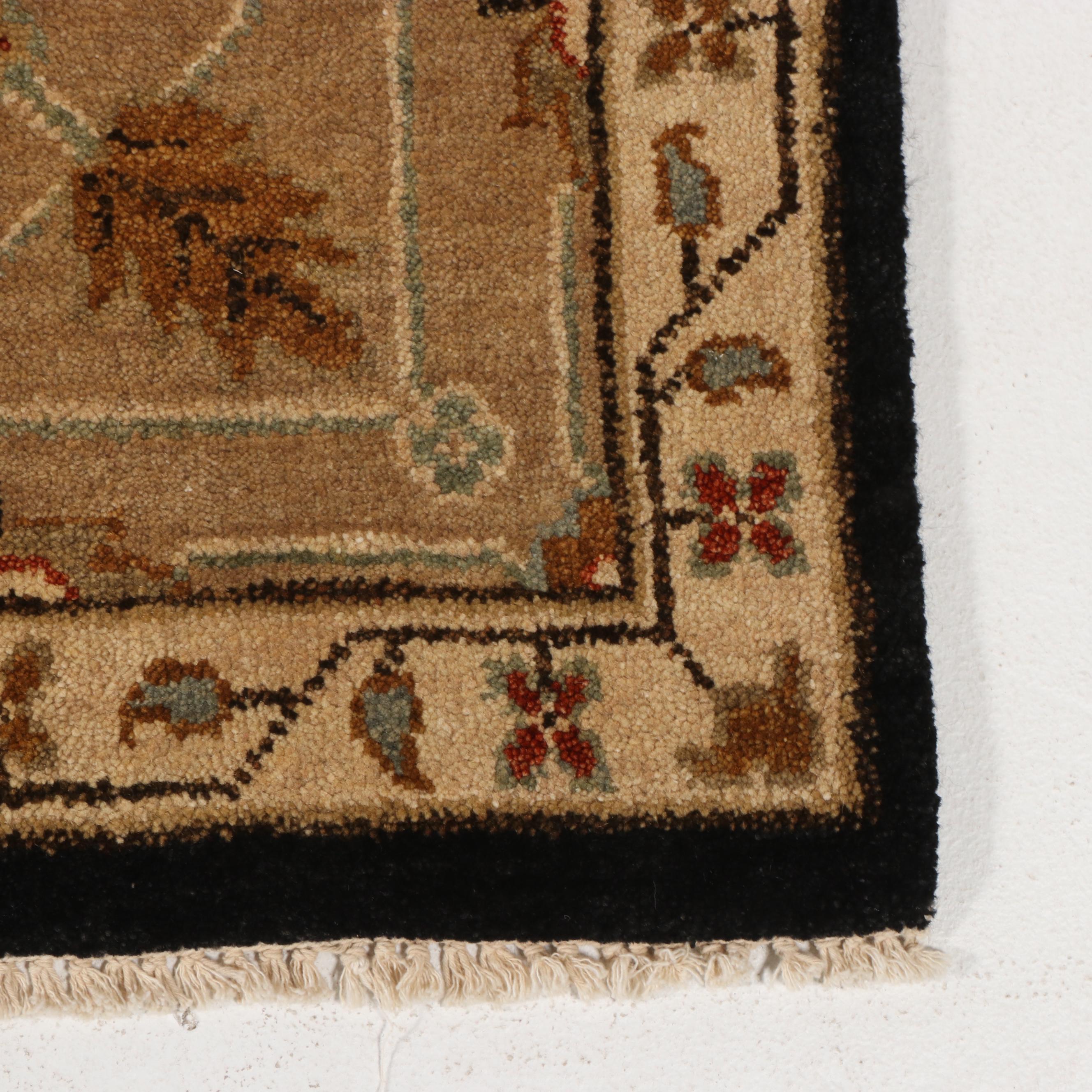 8' x 10'1 Hand-Knotted Indian Agra Area Rug