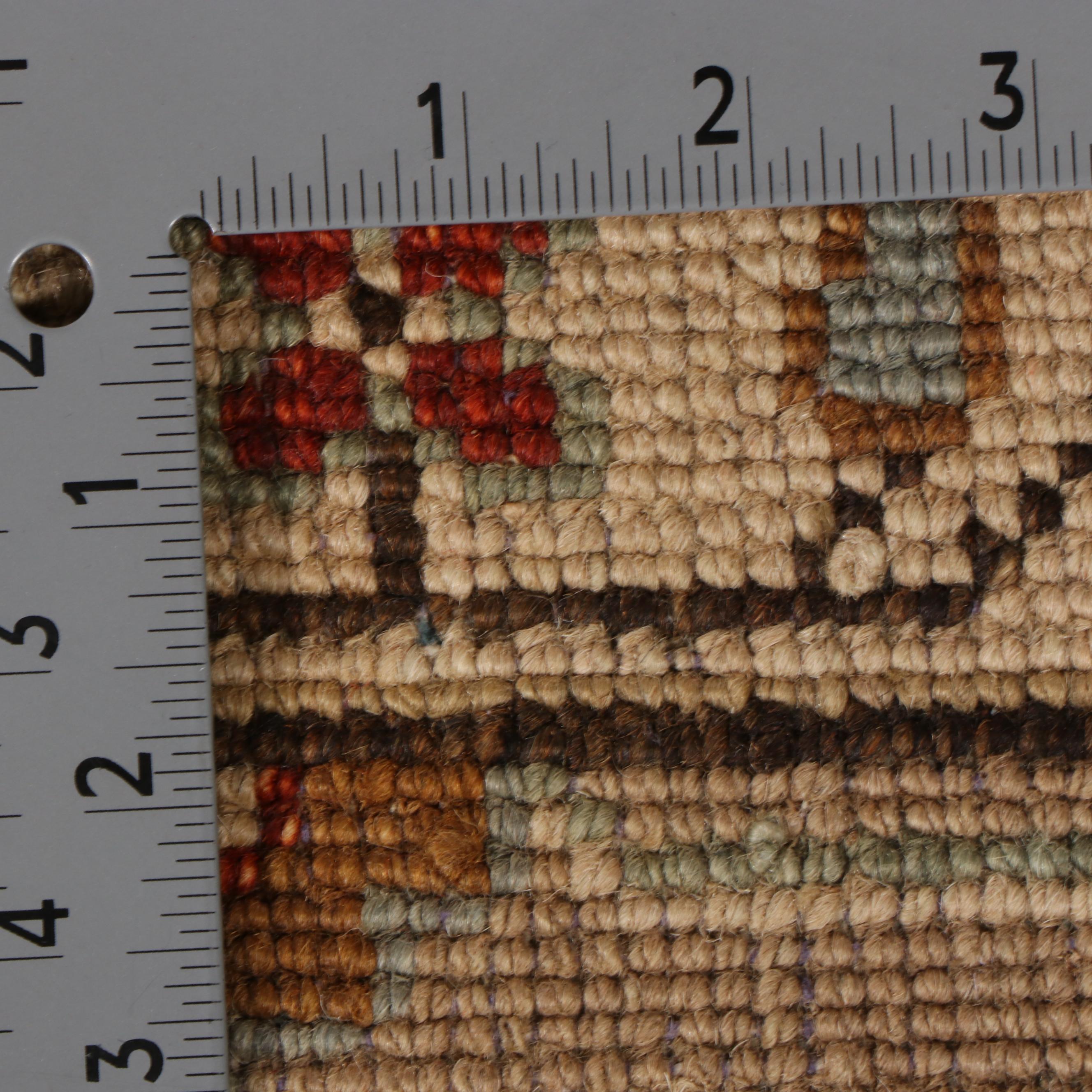 8' x 10'1 Hand-Knotted Indian Agra Area Rug