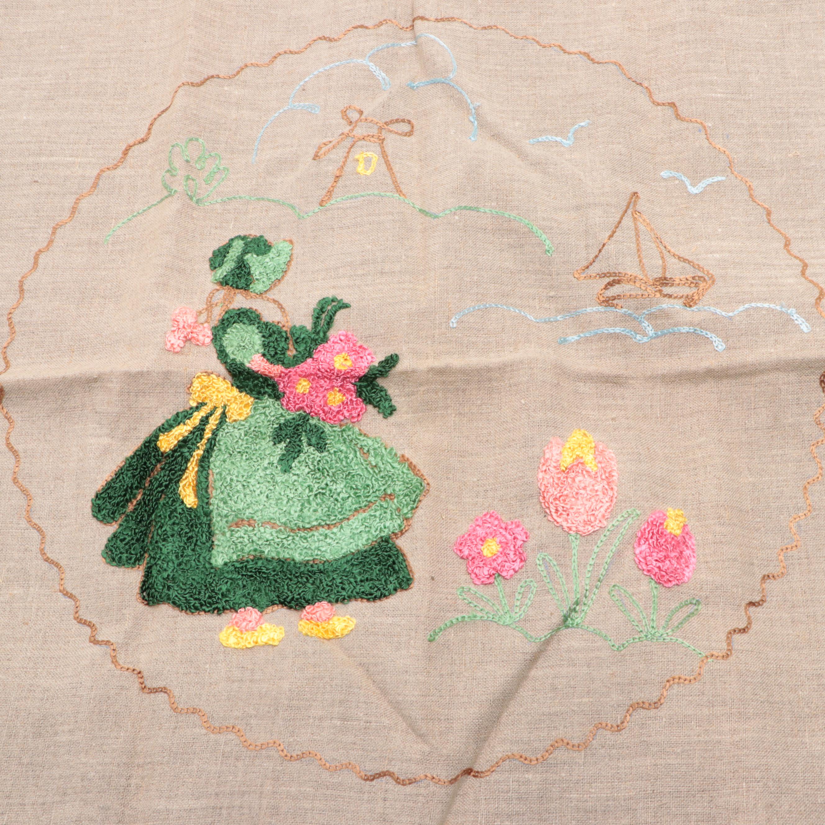 Embroidered Tablecloth, Napkins and More