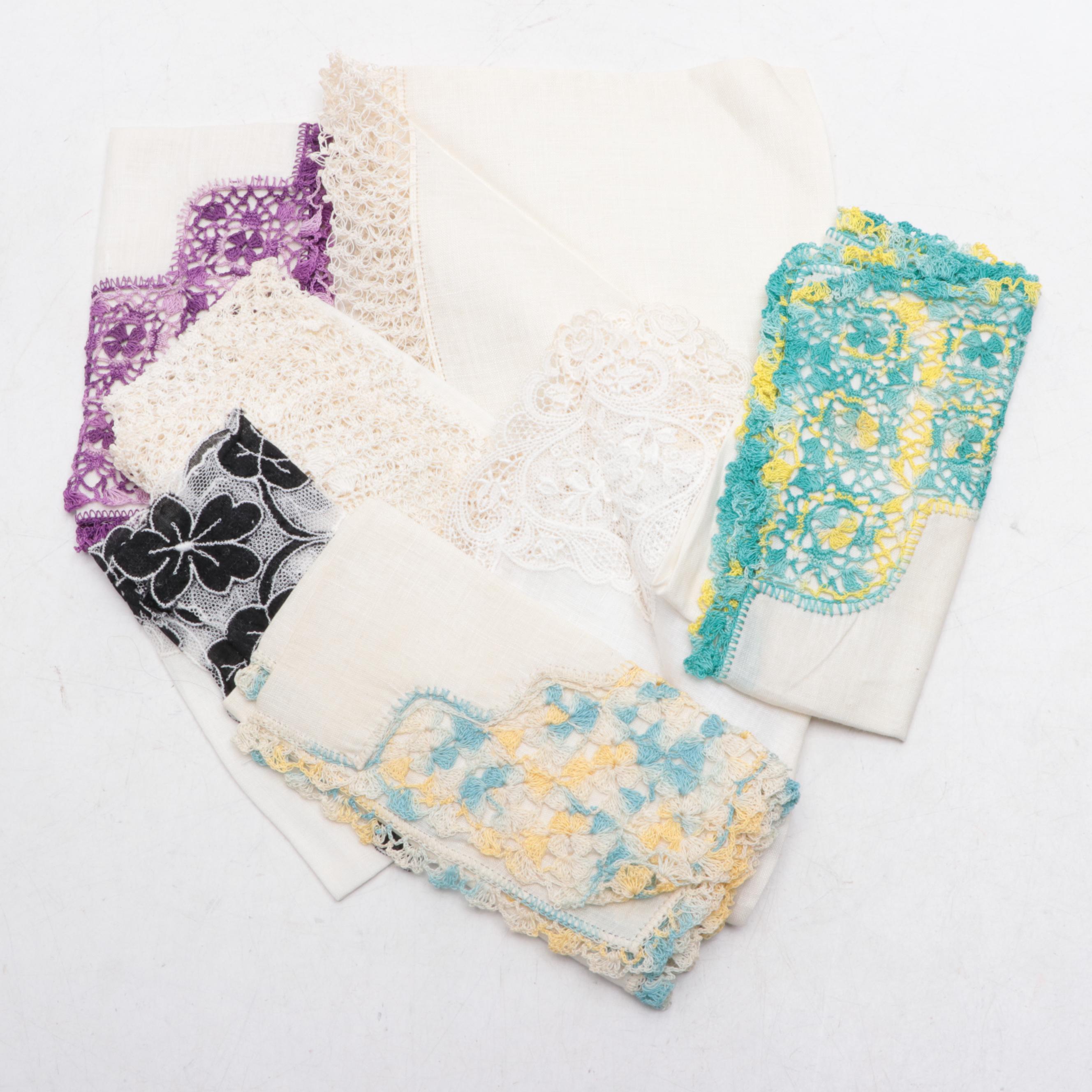 Embroidered Tablecloth, Napkins and More