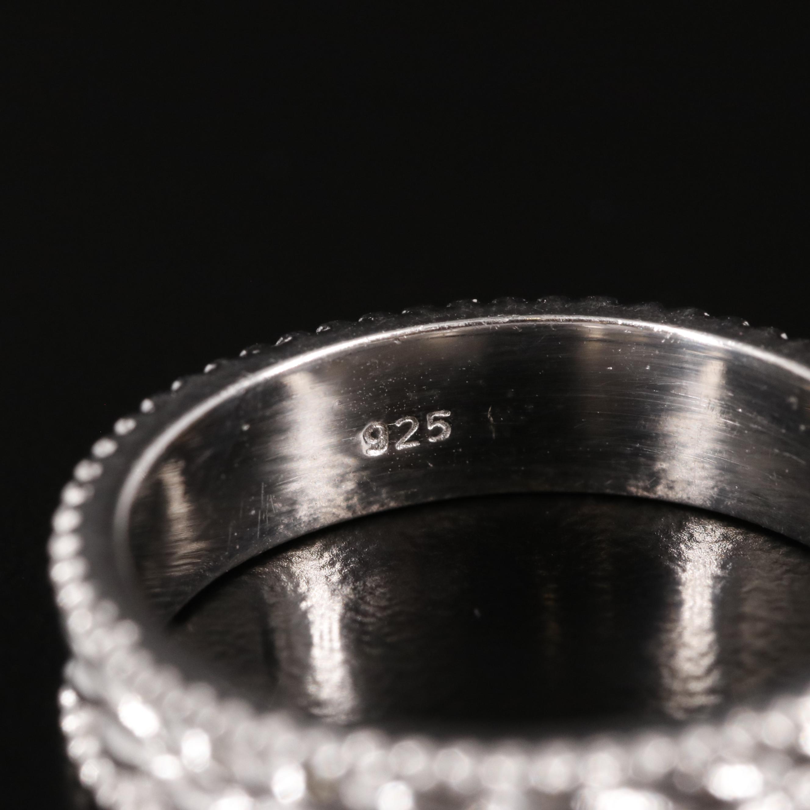 Sterling Textured Band